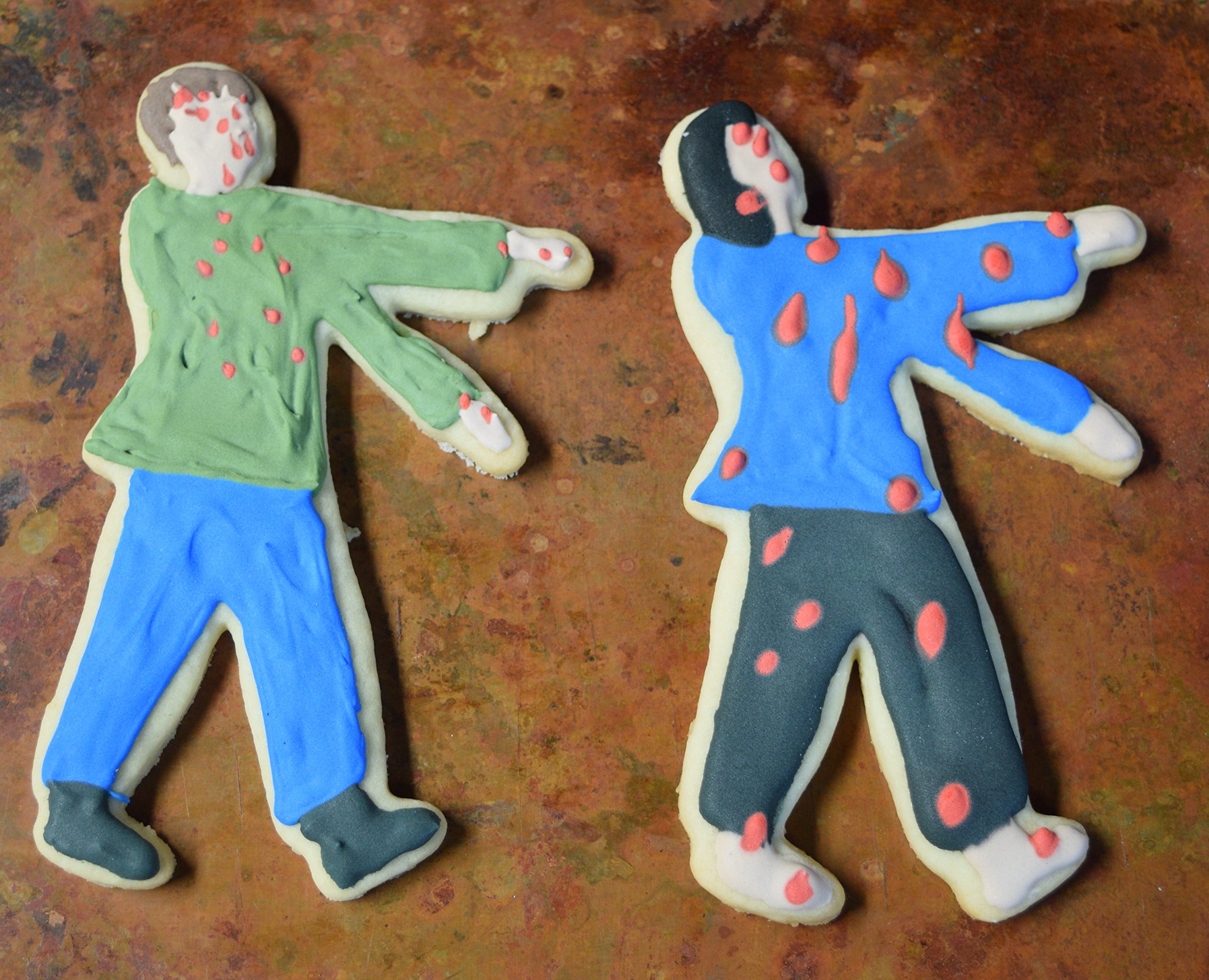 Walking Zombie Halloween Cookie Cutter Set - Spooky Undead Shape for DIY Cookies, Cupcakes & Party Decor | Perfect for Halloween Baking, Themed Parties & Horror Events