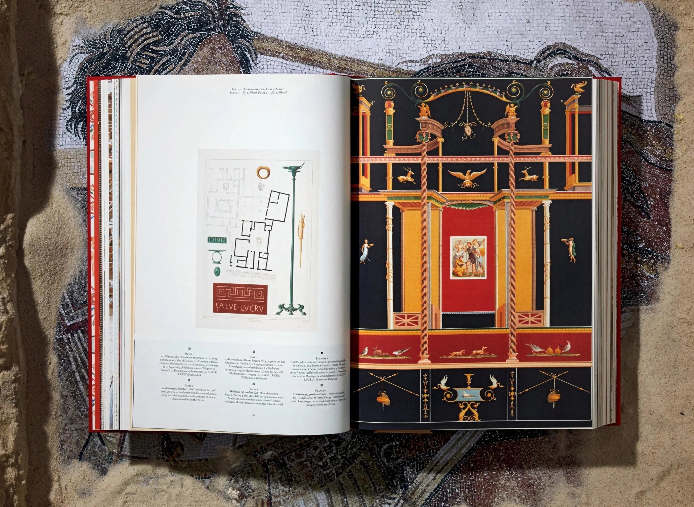 Fausto & Felice Niccolini - Houses and Monuments of Pompeii: Ancient Roman Architecture Book | Perfect for History Lovers, Archaeology Enthusiasts & Home Decor Inspiration