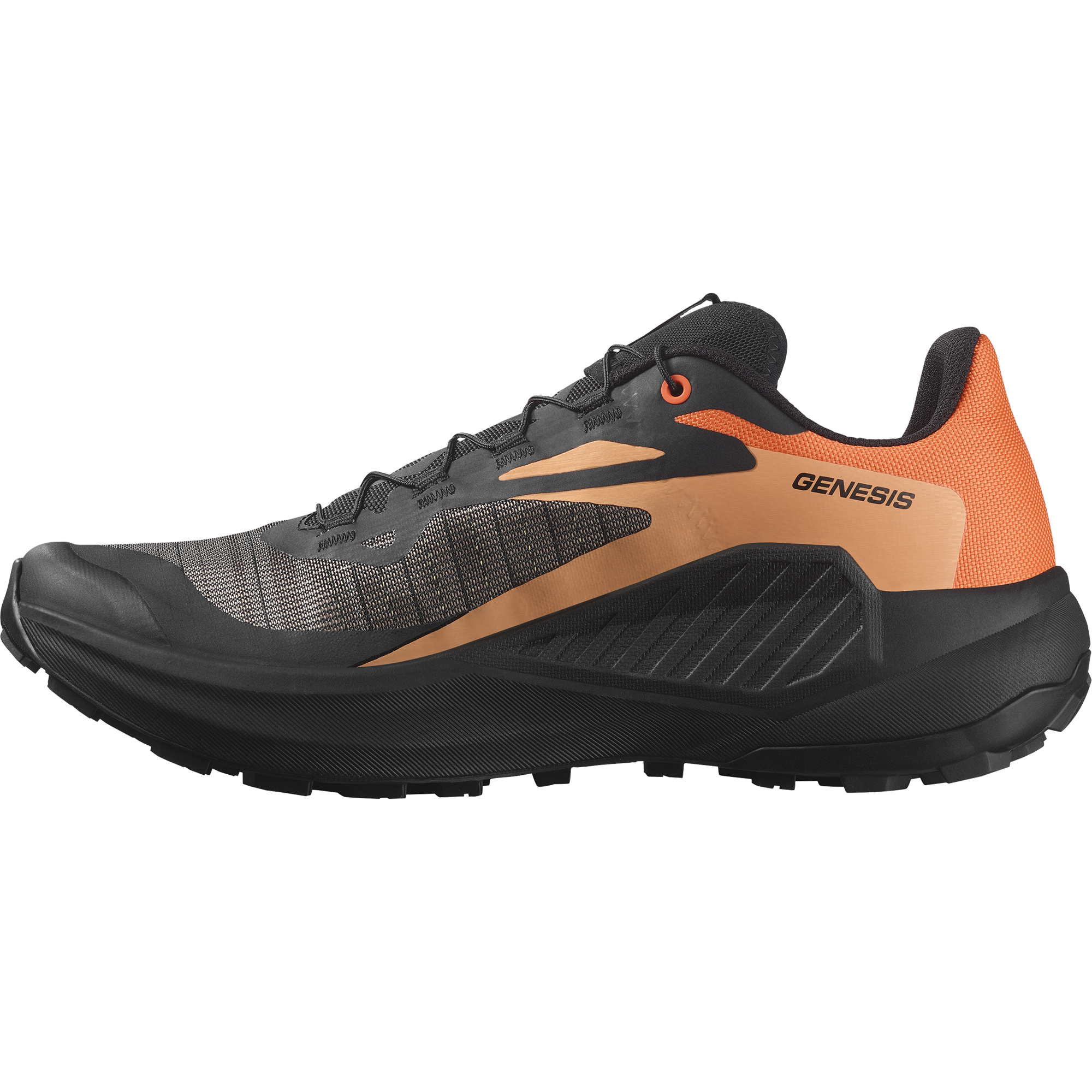Men's Genesis Running Shoes - Dragonfire, Black & Cement Colorways - Lightweight & Breathable for Jogging, Gym Workouts & Daily Wear
