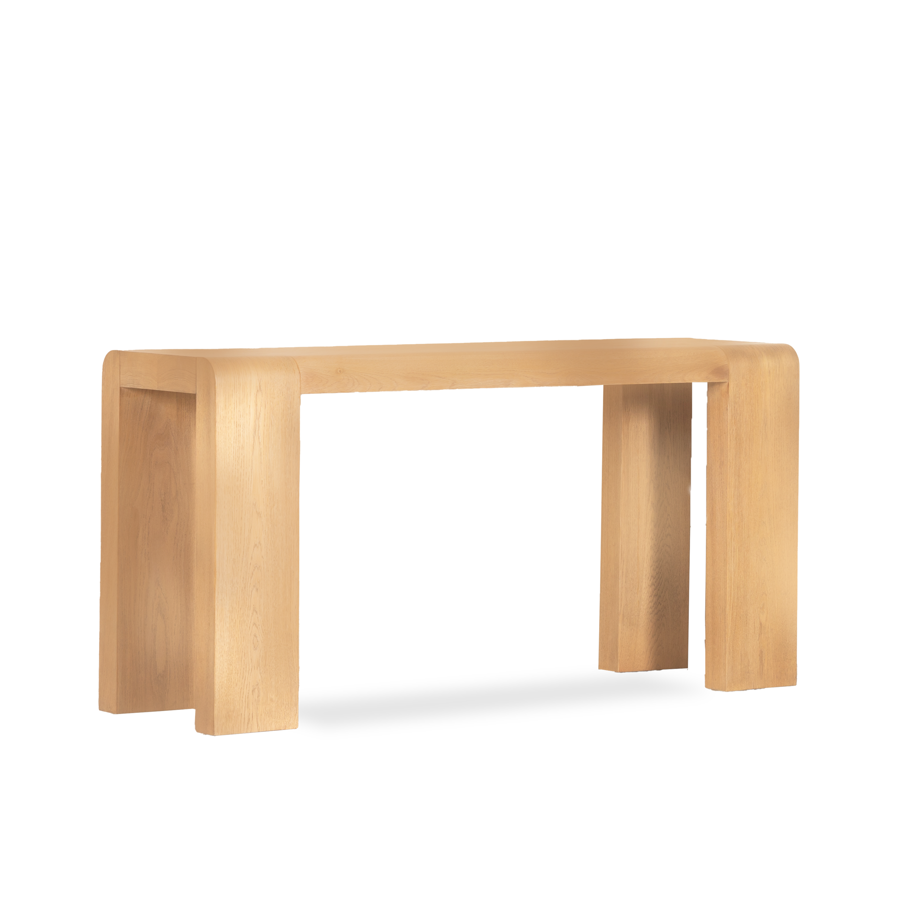 Modern Arco Console Table - Mid Century Entryway Sofa Table, Narrow Hallway & Living Room Accent Furniture for Home Decor