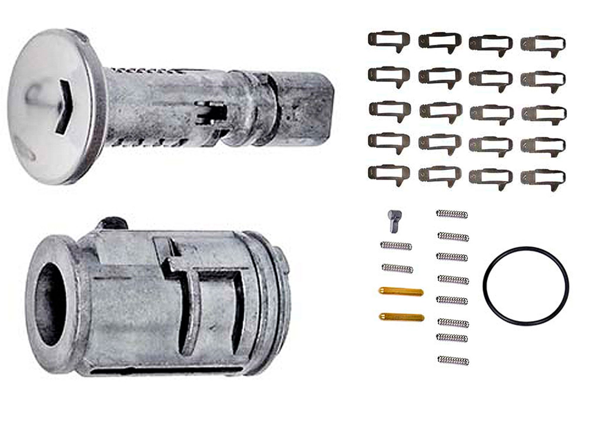APDTY 035833 Ignition Lock Cylinder Replacement for 5139207AA - Compatible with Dodge, Chrysler, Jeep Vehicles - Perfect for Car Ignition System Repair & Maintenance