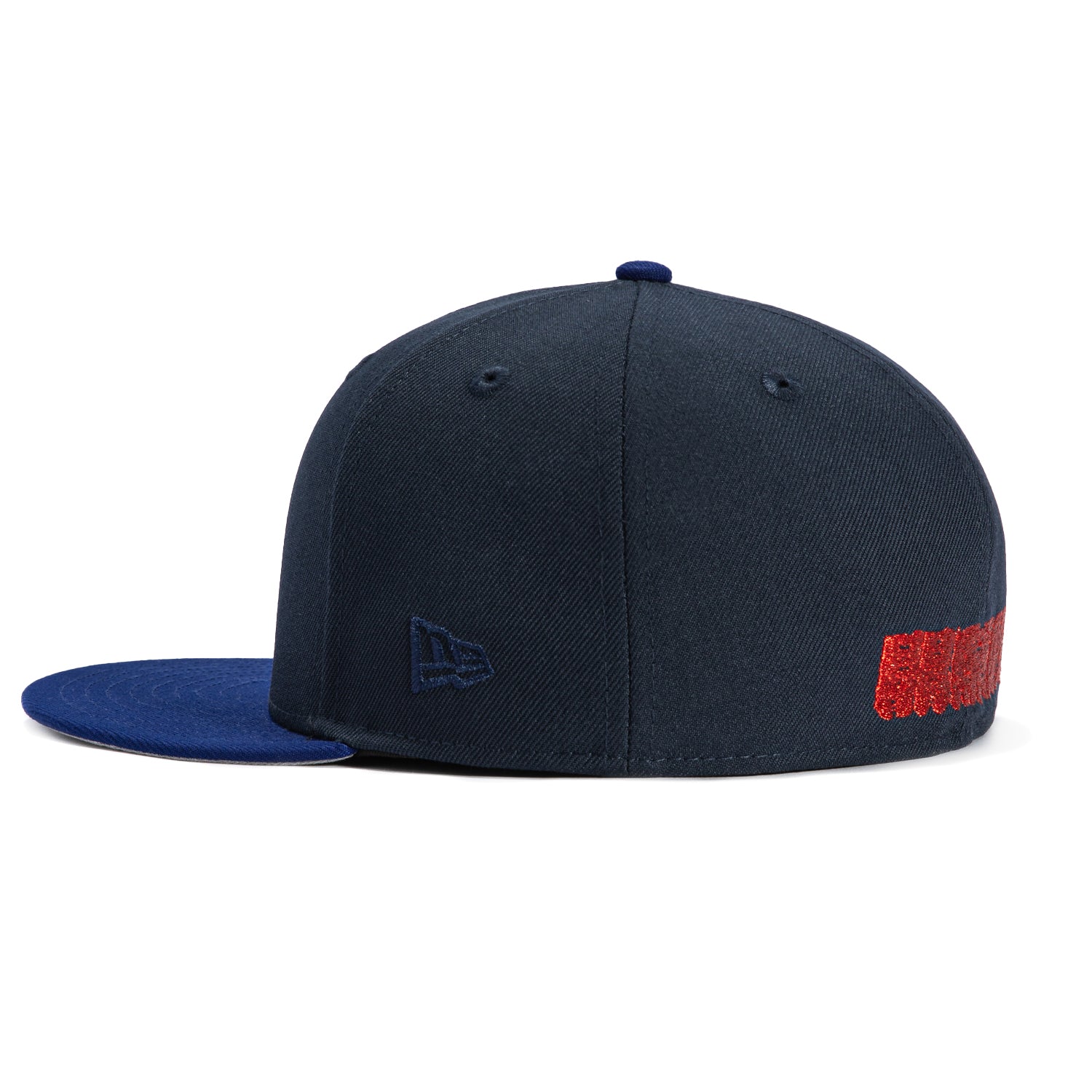 New Era 59Fifty Chicago Cubs 2025 Tokyo Series Patch Alternate Baseball Cap - Navy & Royal Blue Fitted Hat for Men, Women | MLB Fan Gear, Sports Collection, Game Day Outfit