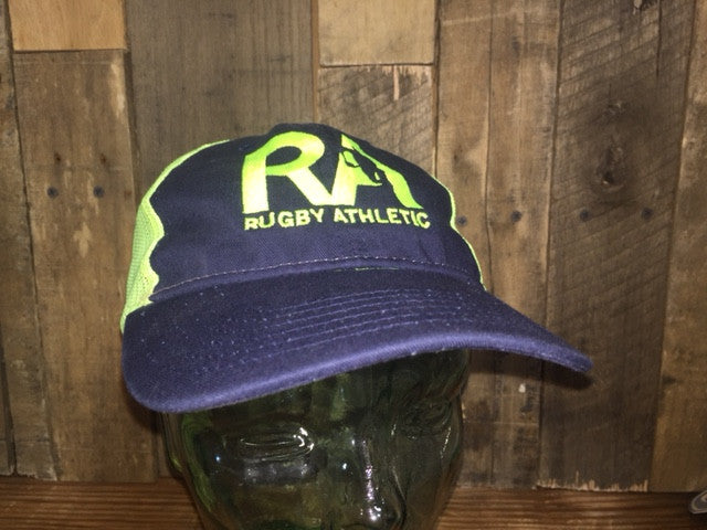 Rugby Athletic Neon Hat - High Visibility Sports Cap for Rugby, Running & Outdoor Activities - Perfect for Night Games & Training