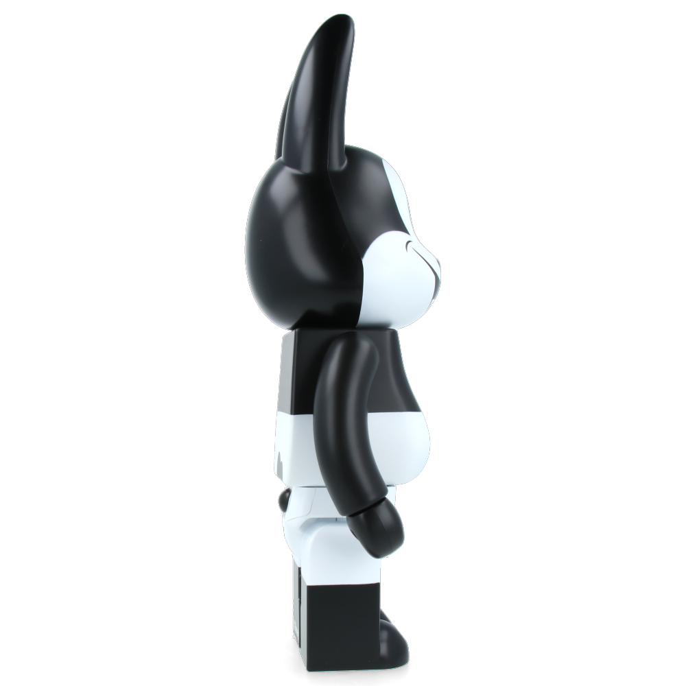 400% + 100% Bearbrick Oswald the Lucky Rabbit Collectible Figure - Perfect for Anime Fans, Home Decor & Gift Giving
