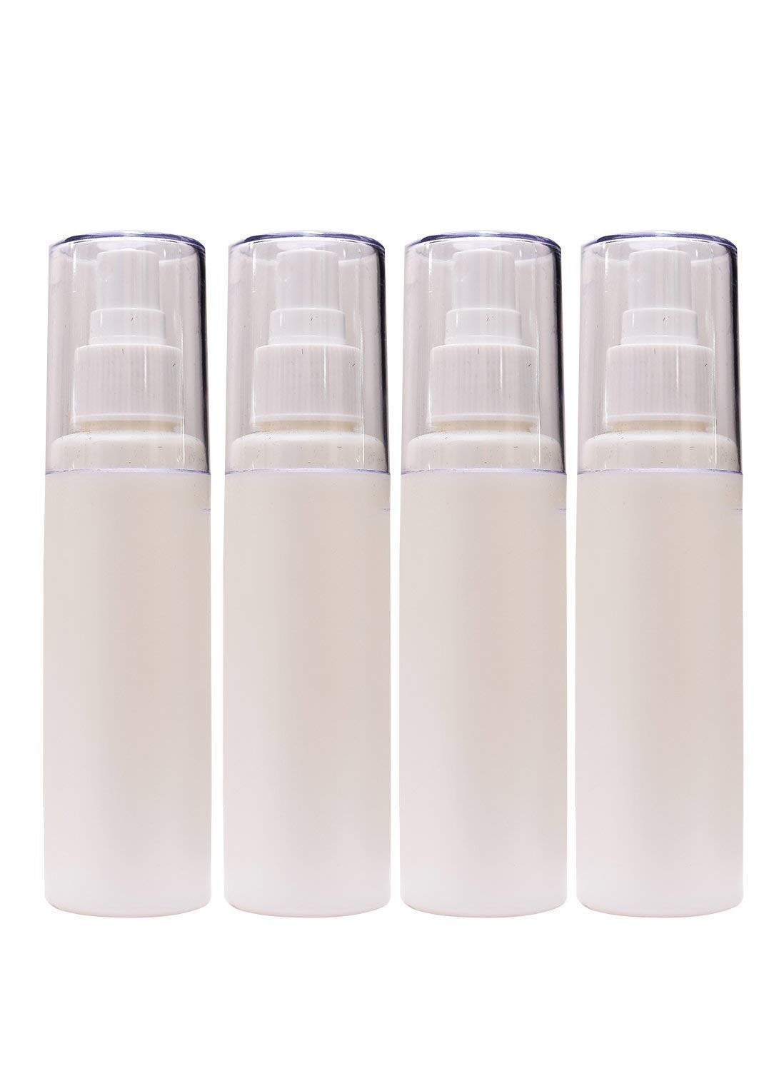 BOXO Set of 4 Empty Refillable Spray Bottles (16oz/500ml) for Home, Salon & Beauty Use - Perfect for Cleaning Solutions, Hair Products & Essential Oils