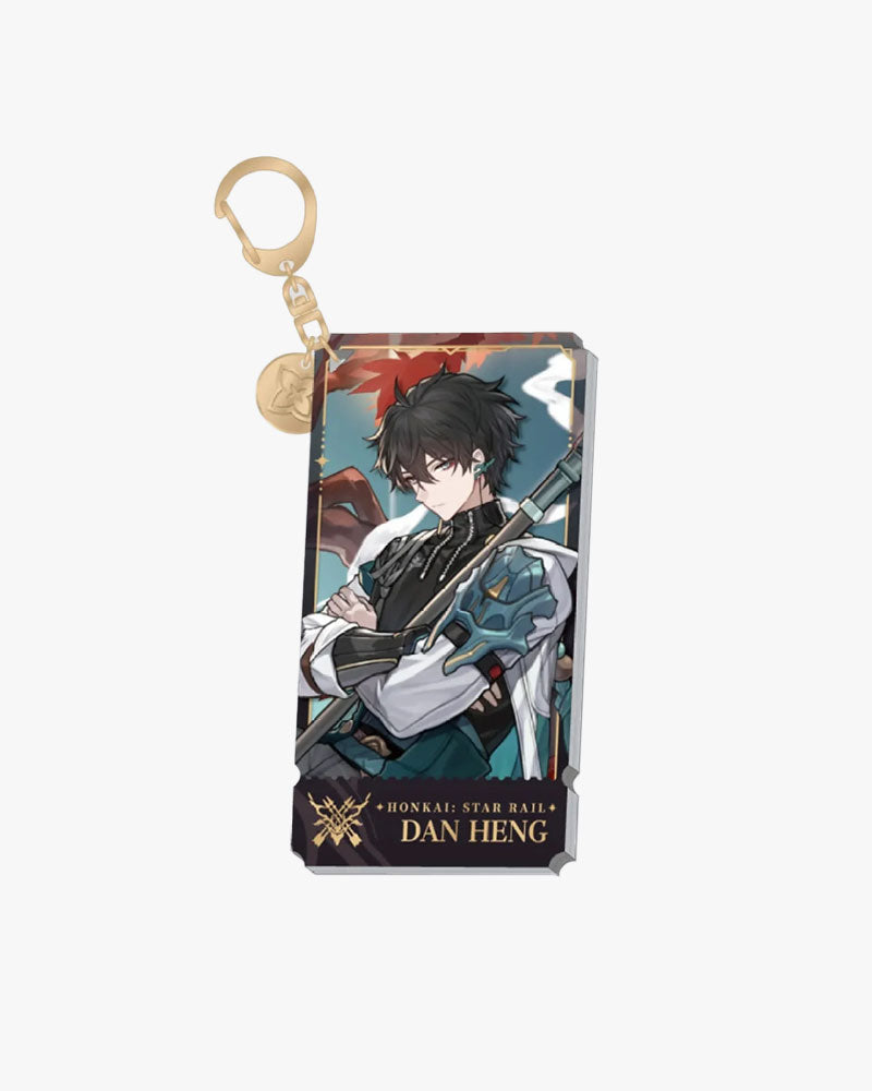 Honkai: Star Rail The Hunt Path Character Acrylic Keychain - Anime Game Merchandise for Gifts & Collectibles - Perfect for Cosplay, Backpacks, and Keychains