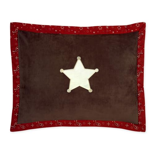 Wild West Cowboy Western Kids Bedding Set - 4 Piece Twin Size Comforter, Sheet & Pillowcase - Perfect for Cowboy Themed Bedrooms & Western Decor