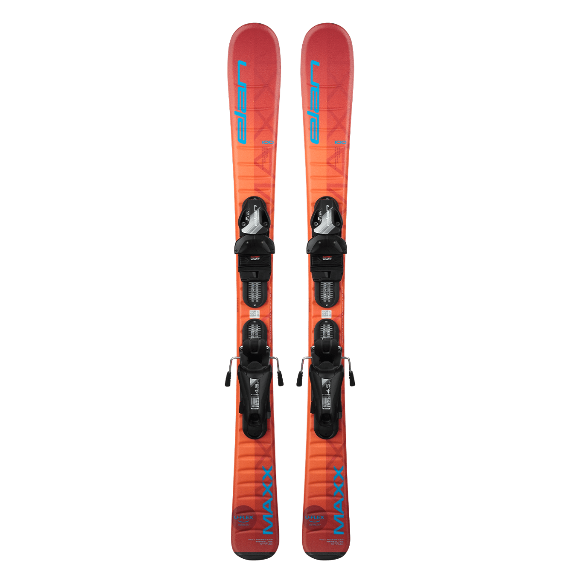 Elan MAXX Junior Ski with EL 7.5 DB828222 Bindings 2025 - Perfect for Young Skiers Learning on Slopes | Kids Alpine Skiing Equipment for Snow Resorts & Mountain Adventures