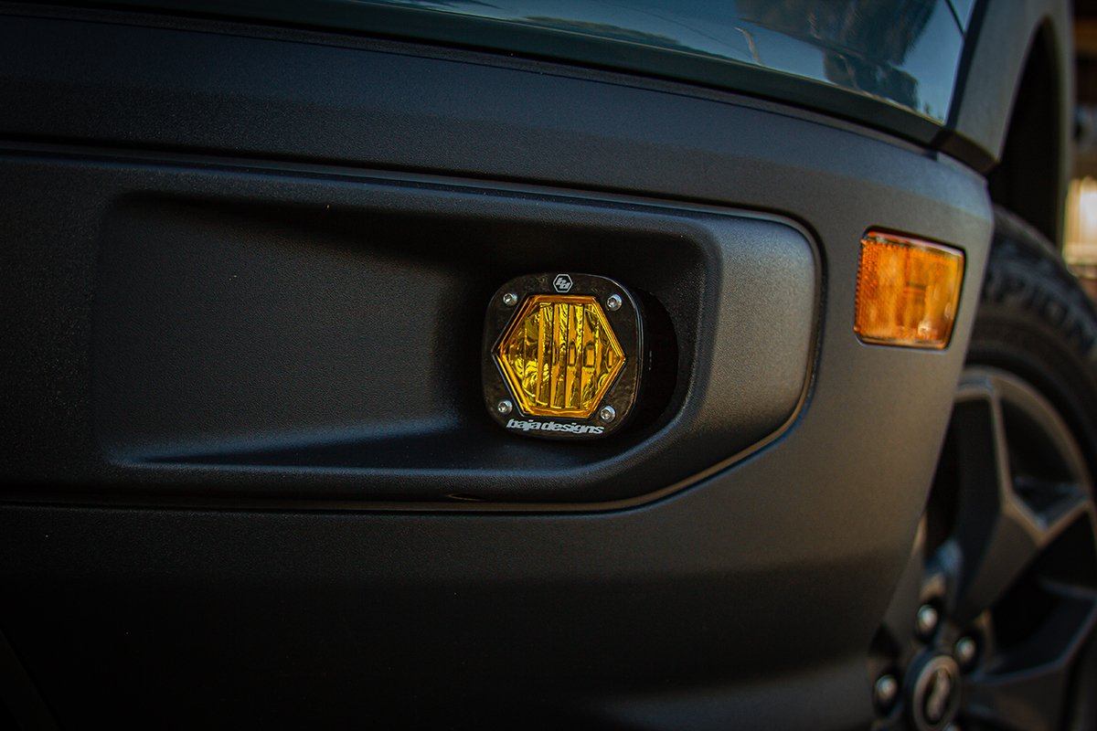 2021-2024 Ford Bronco Sport Baja Designs S1 Series LED Fog Light Kit - Off-Road & Night Driving Upgrade for Enhanced Visibility