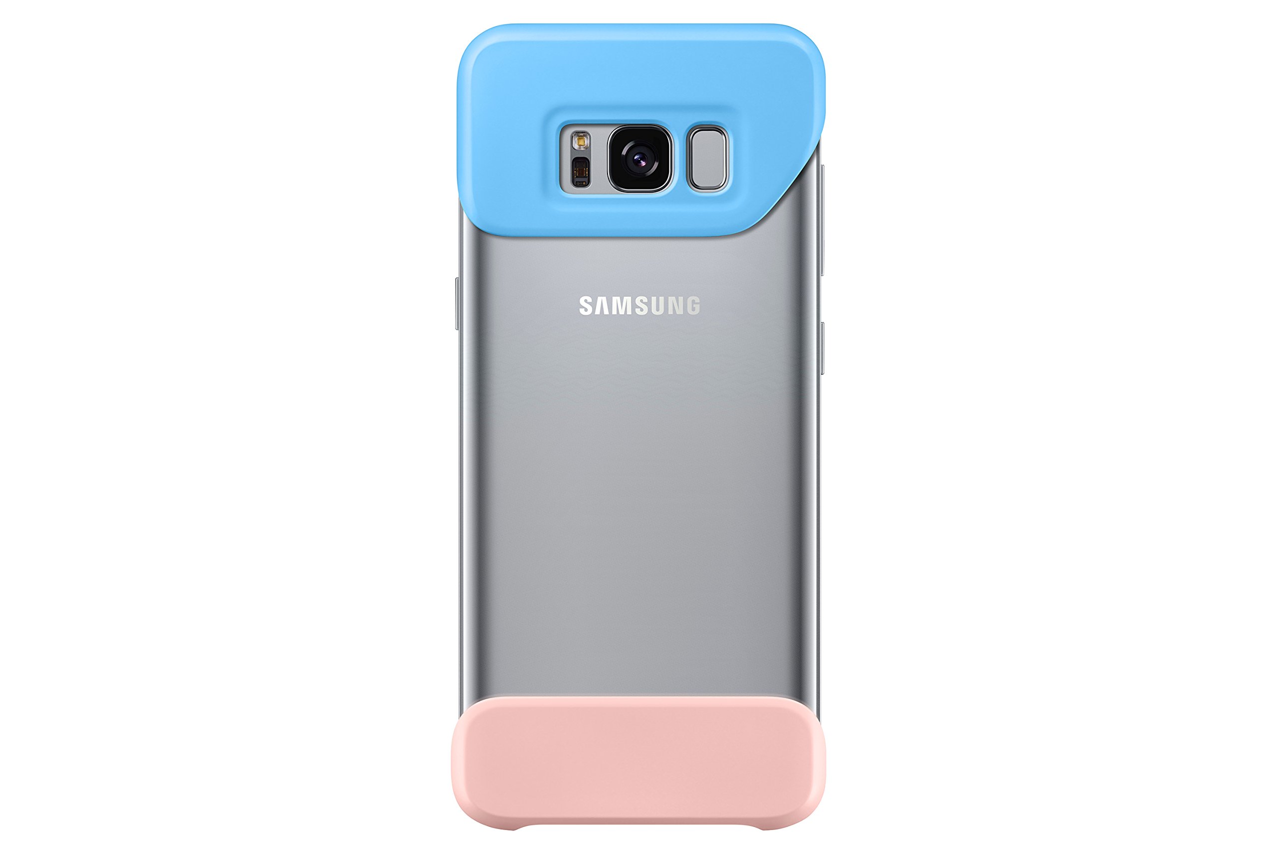 Samsung Galaxy S8 Case - Dual Layer Protective Cover with Shock Absorption, Blue & Pink - Perfect for Everyday Use, Travel & Outdoor Activities