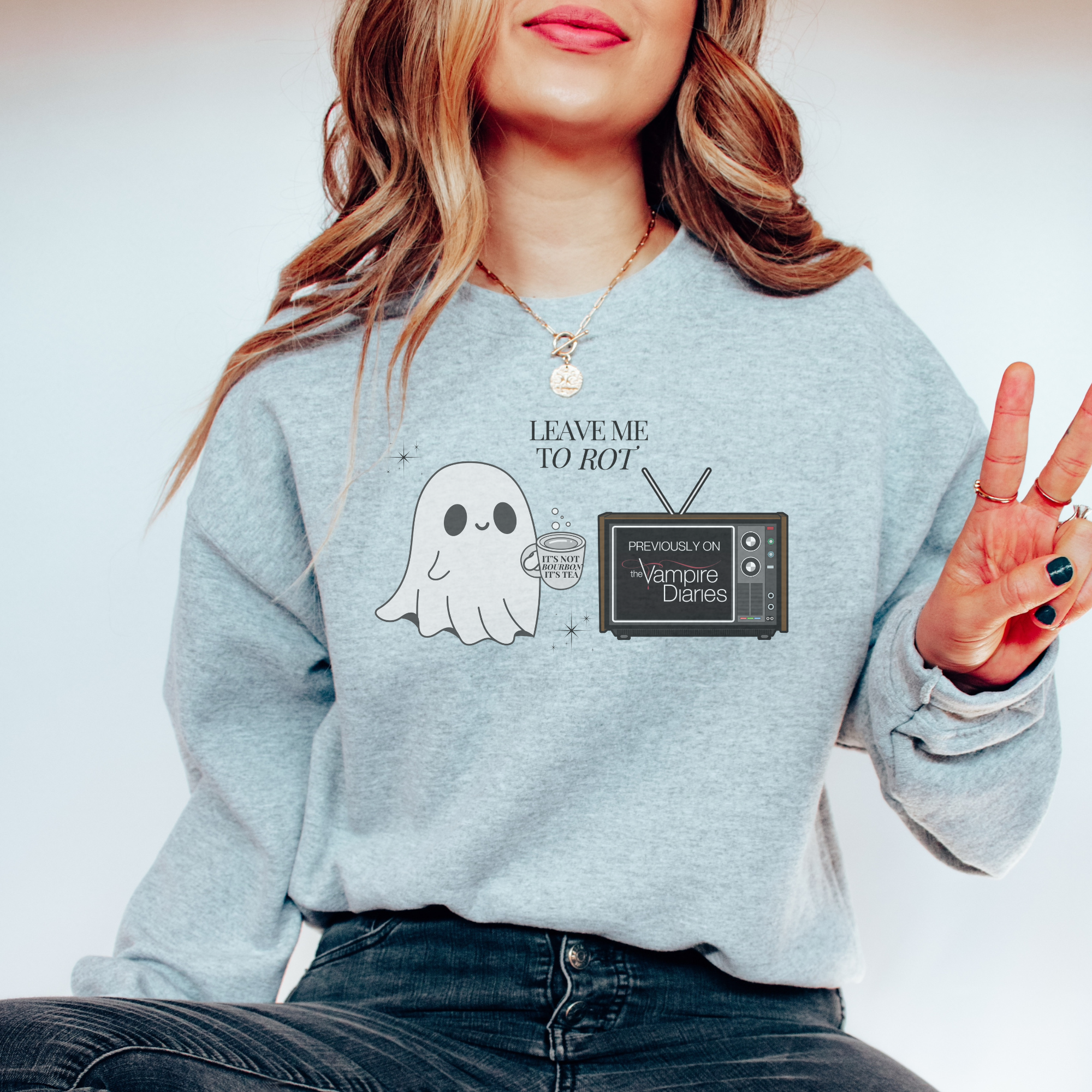 Leave Me To Rot Crewneck Sweatshirt - Trendy Unisex Pullover for Streetwear & Casual Outfits | Perfect for Everyday Wear, Layering & Urban Fashion