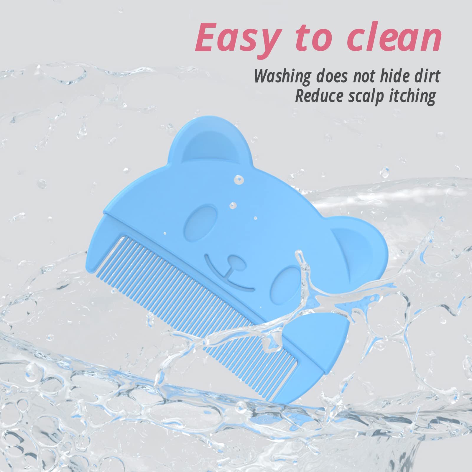 **Soft Silicone Baby Bath Brush & Comb Set with Bristle Brush & Storage Box – Gentle Newborn & Toddler Hair Care – Perfect for Baby Showers & Registry Gifts**    *(Ideal for Sensitive Scalp, Bath Time Bonding & Daily Grooming Routine)*