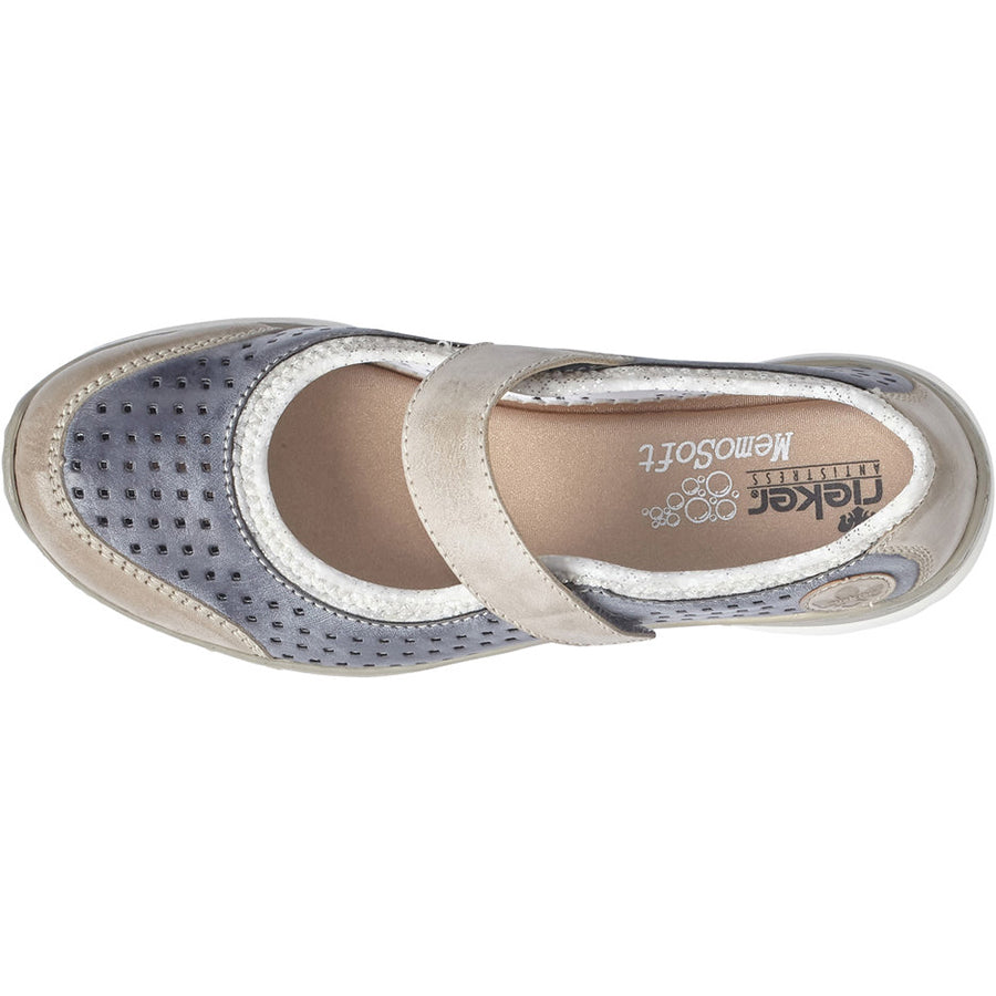 Rieker Nikita B5 Women's Comfortable Slip-On Shoes - Casual Walking & Office Wear for Everyday Style