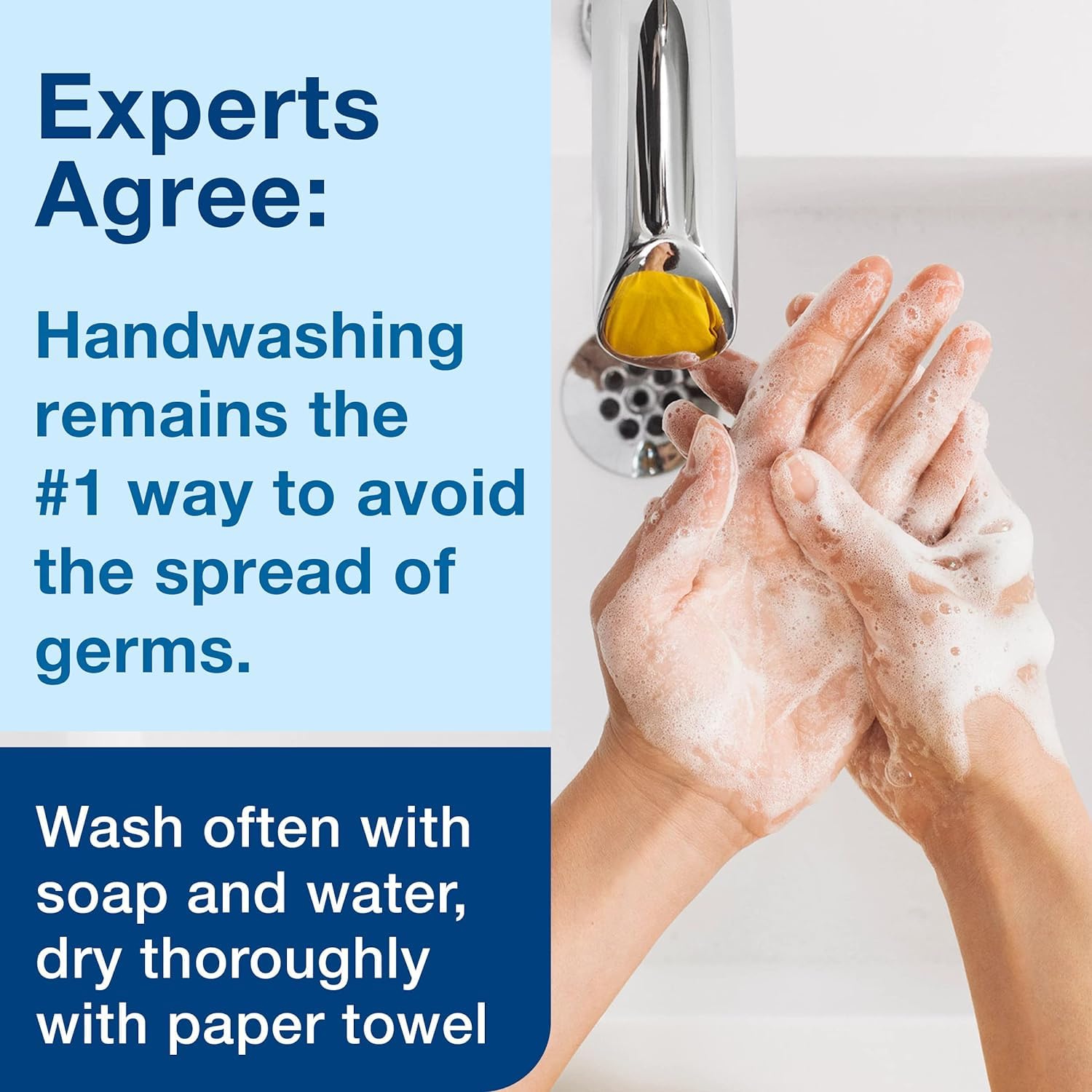 Tork Extra Mild Hand Washing Liquid Soap Refill - 6 Pack (1L Each) with Free White Liquid Soap Dispenser - Gentle Skin Care for Home, Office & Public Restrooms - Ideal for Hand Hygiene & Sanitizer Use