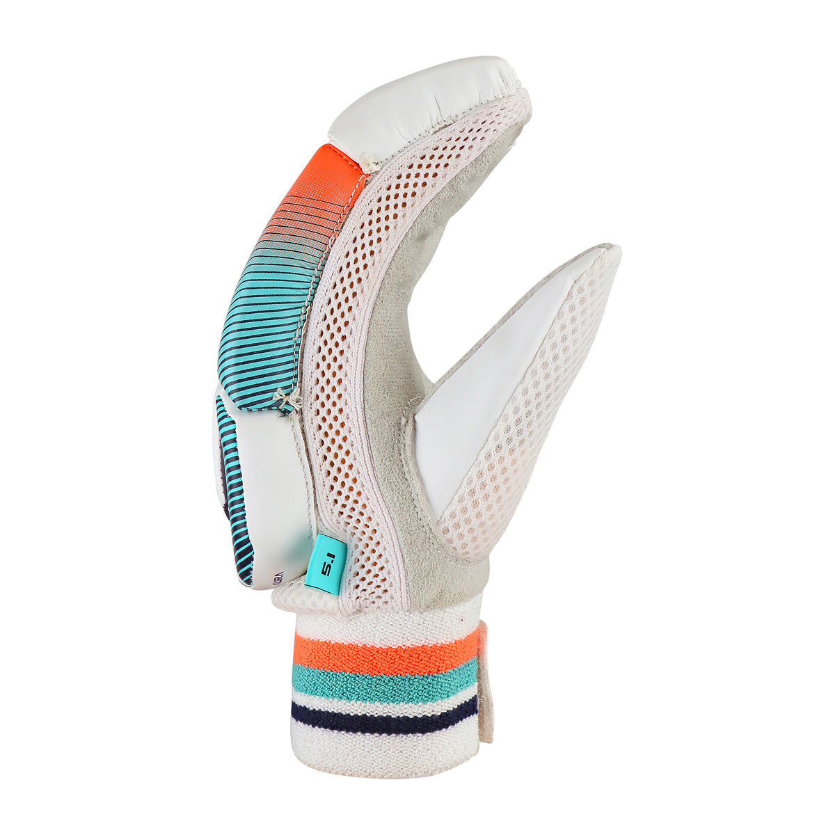 Kookaburra Aura 5.1 Cricket Batting Gloves - Premium Leather Cricket Gloves for Men & Women - Perfect for Practice, Training & Matches
