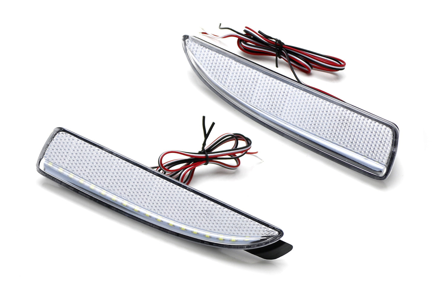 2004-2008 Mazda 3 Sedan Clear Lens 90 SMD LED Side Marker Light Assembly - Bright Amber Turn Signal Lights for Enhanced Visibility & Safety (Perfect for Night Driving & Custom Car Mods)