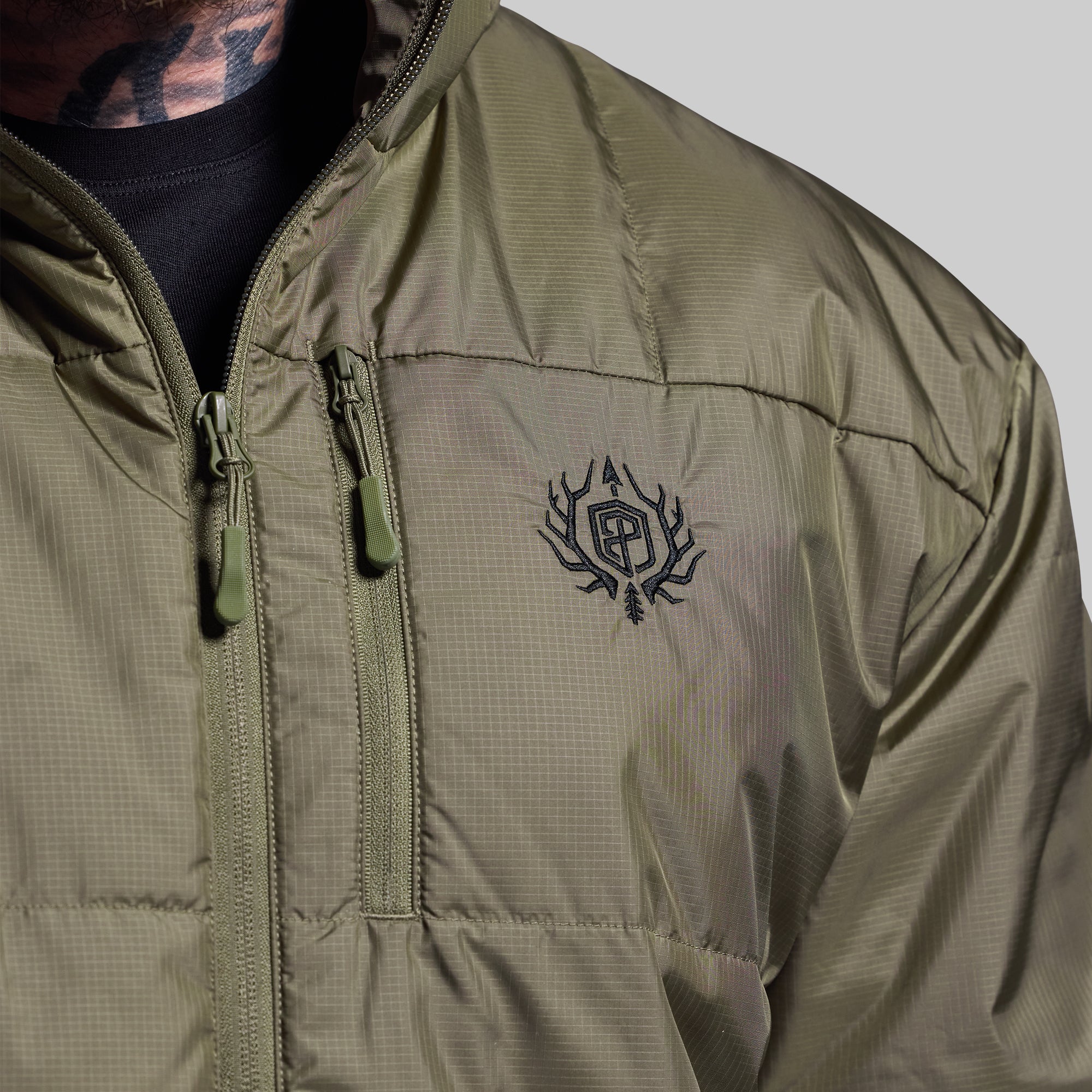 Men's Lightweight Tundra Jacket 2.0 - Waterproof Windproof Outdoor Jacket for Hiking & Camping (OD Green) - Perfect for Cold Weather Adventures & Daily Wear