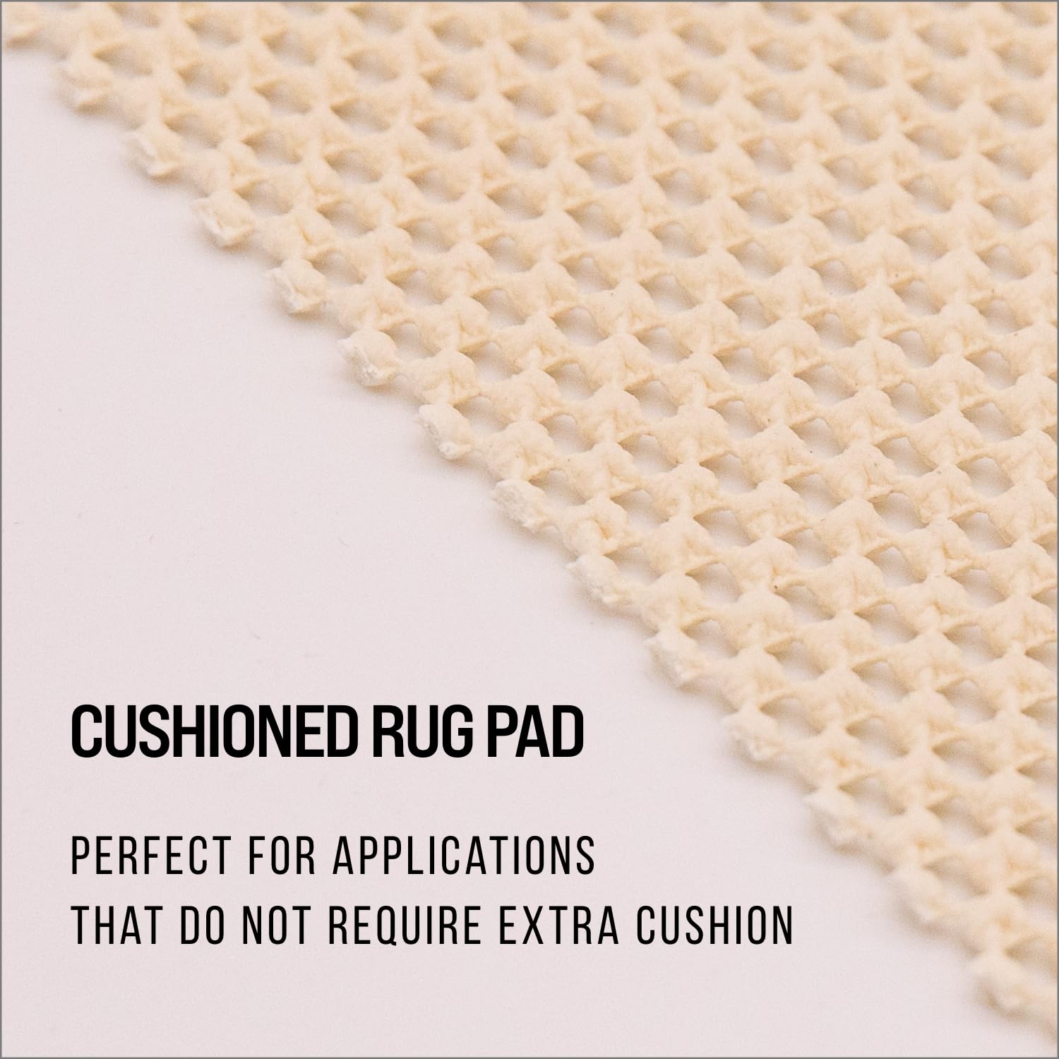 Grip-It Super Stop Non-Slip Rug Pad for Hardwood Floors - Natural Cushioned Rug Underlay for Area Rugs & Runner Rugs (10x14 ft) - Perfect for Living Room, Bedroom & High Traffic Areas