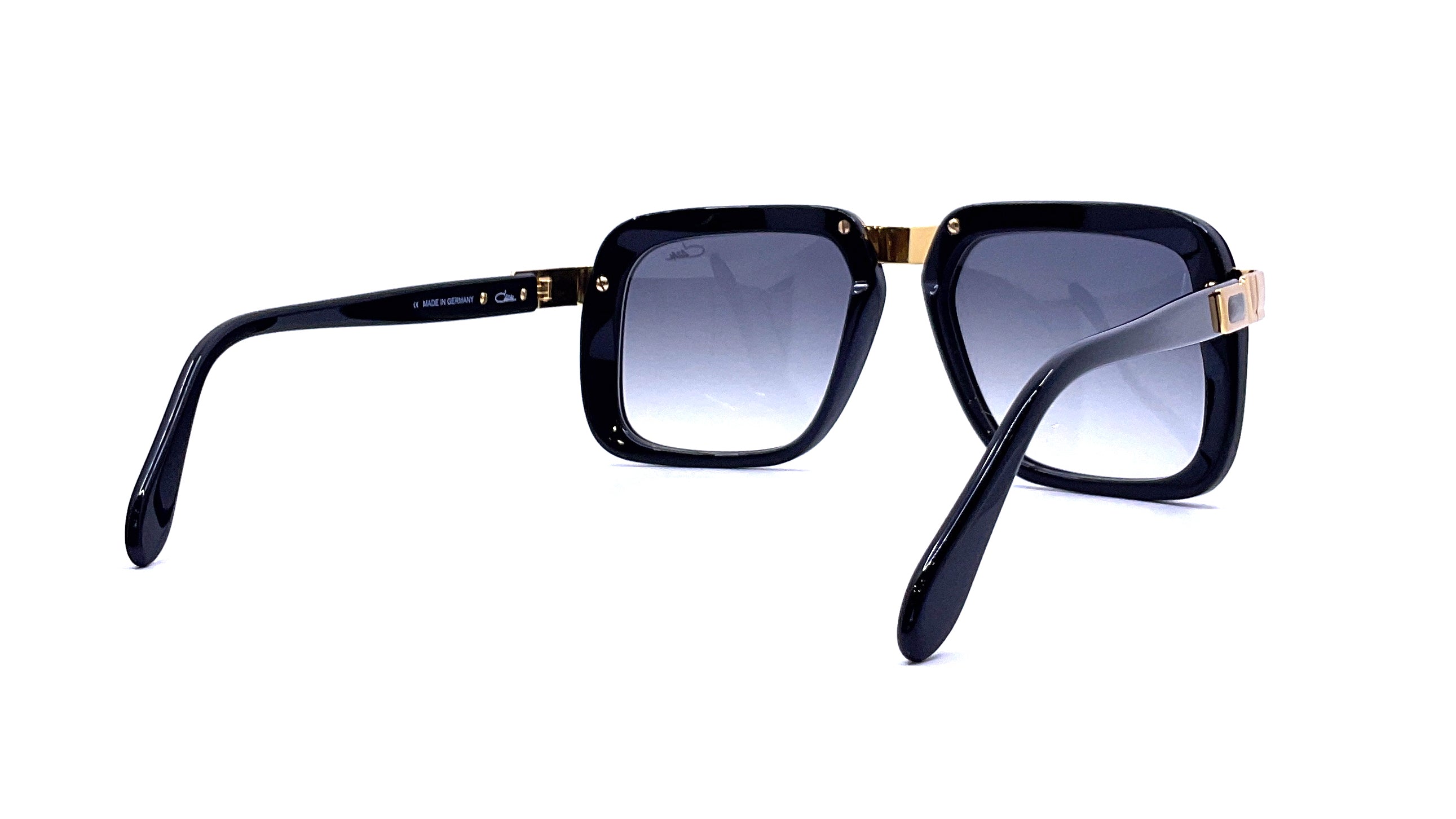 Cazal 616 Sunglasses - Black/Gold Aviator Style for Men & Women - Perfect for Outdoor Activities, Driving, and Fashion Accessories