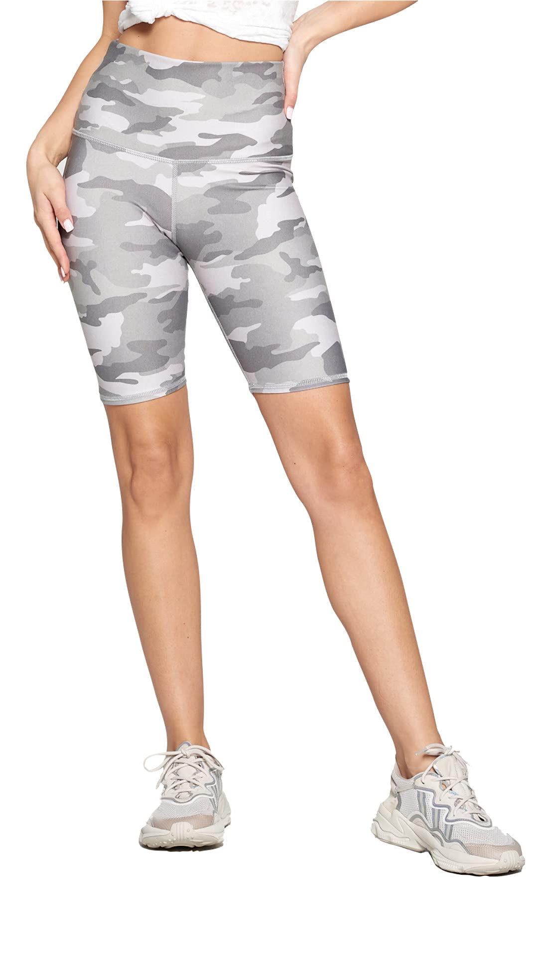 EVCR High Waisted Workout Shorts for Women - 8