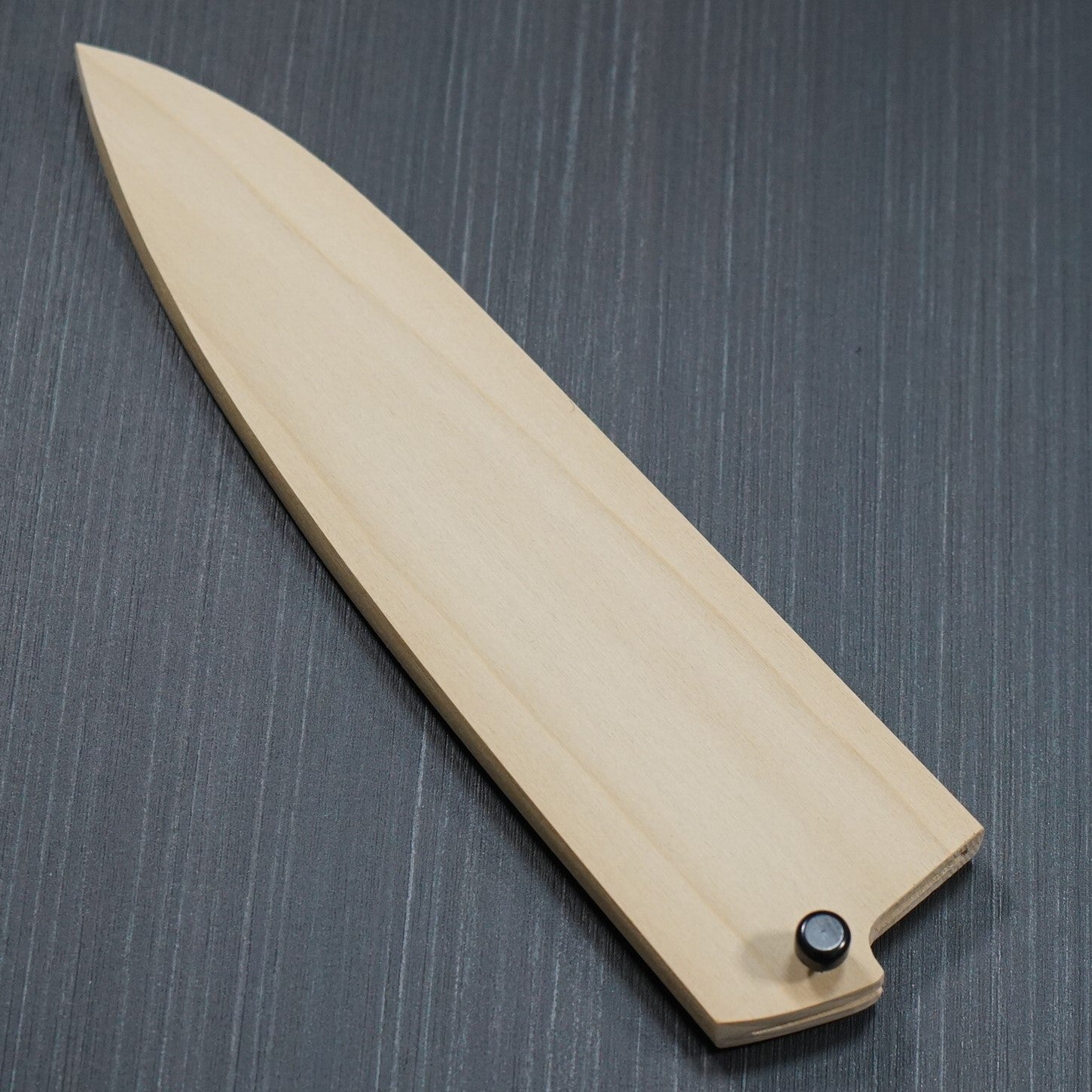 Premium SAYA Ebony Pin Sheath for Western Gyuto Chef Knives (180mm/210mm/240mm) - Perfect for Kitchen Storage, Travel & Professional Chef Use