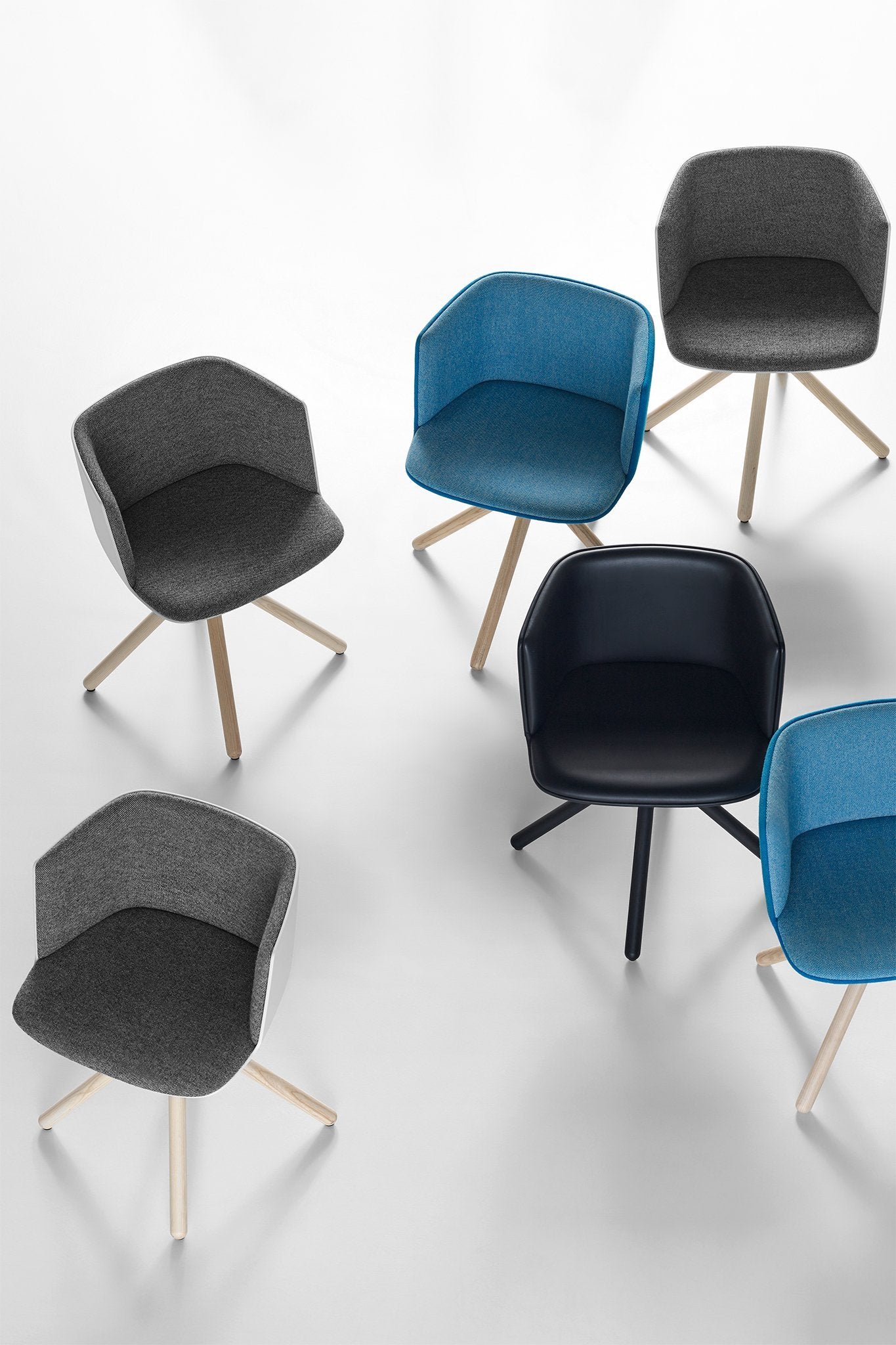 Lapalma Cut S148 Modern Dining Chair - Ergonomic Design for Home & Office - Perfect for Kitchens, Dining Rooms & Workspaces