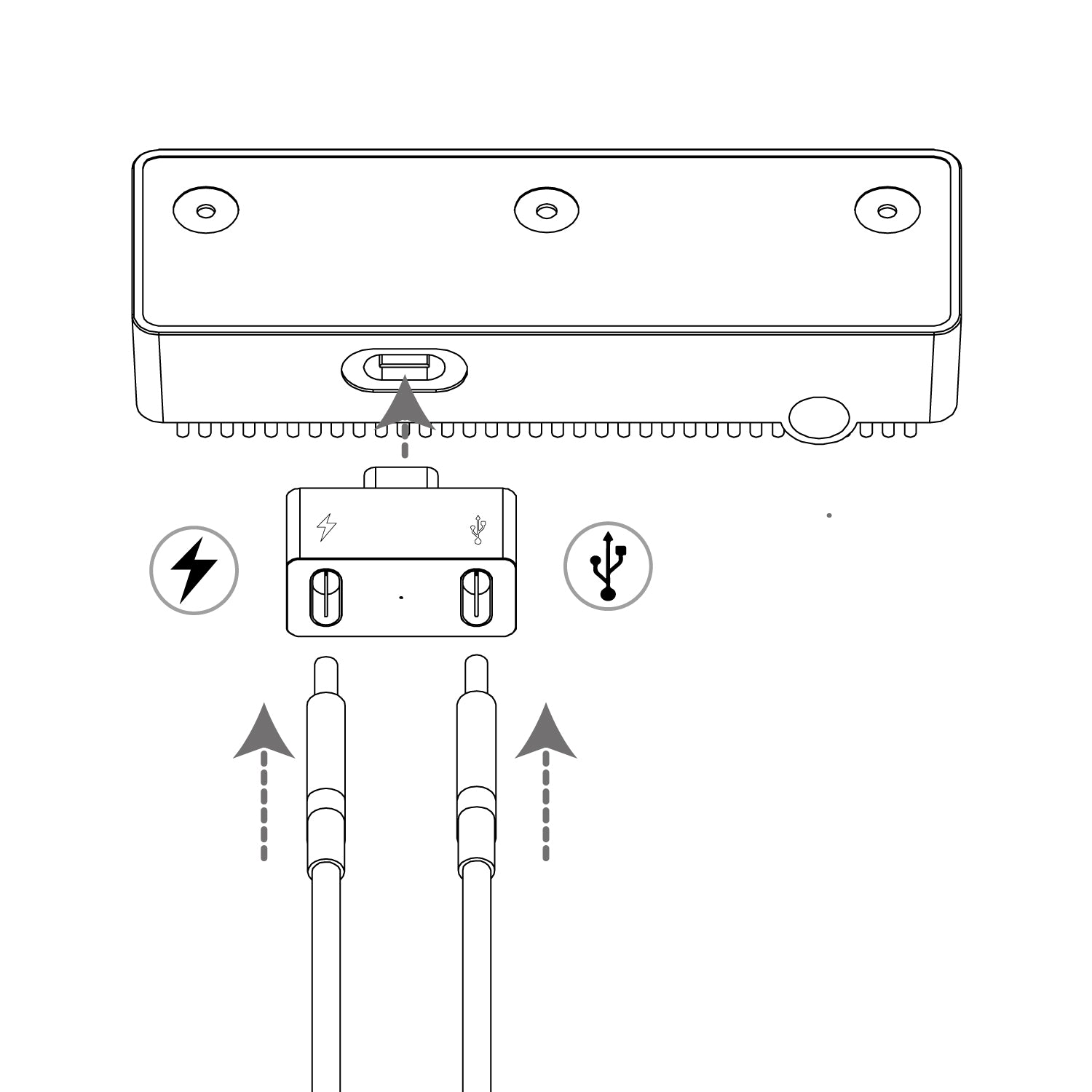 Oak Y Adapter - High-Quality Splitter for Audio & Video Connections - Perfect for Home Theater, Gaming & Office Setups