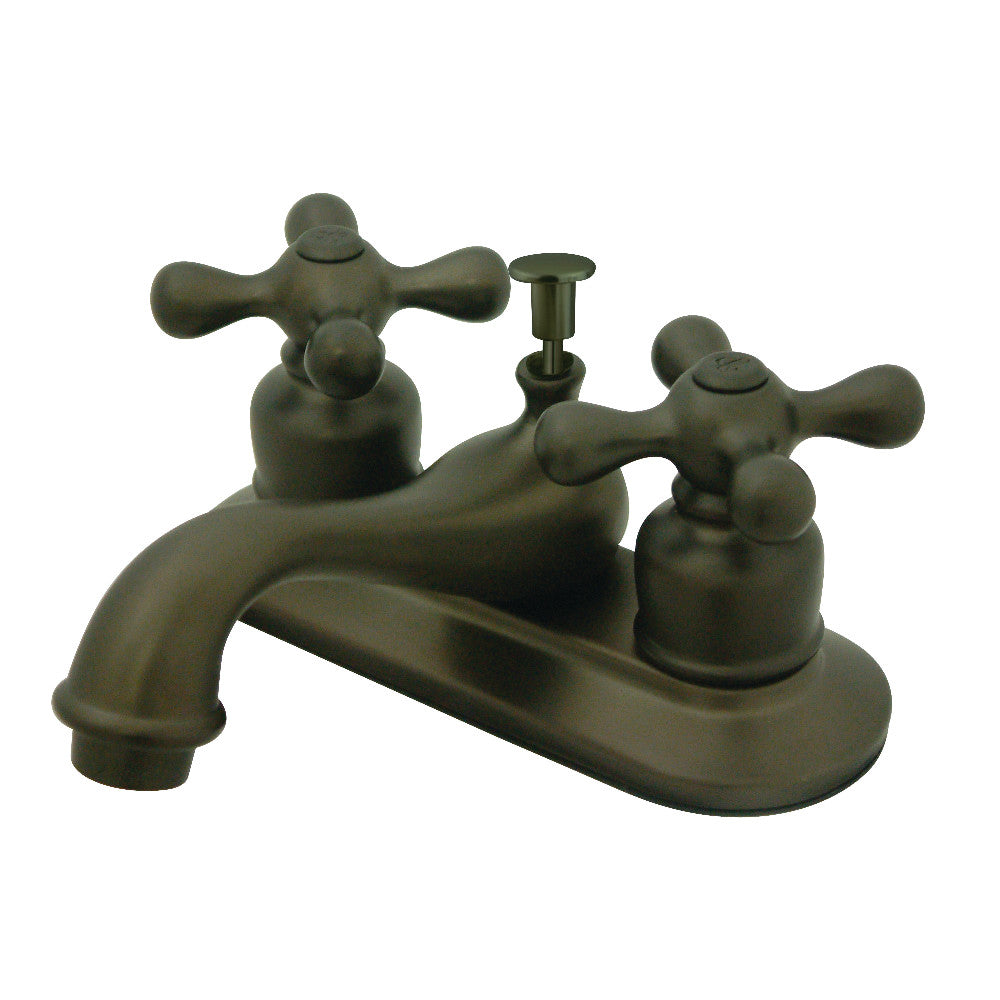 Kingston Brass KB608AX Restoration 4-Inch Centerset Bathroom Faucet - Chrome Finish for Vanity Sinks - Perfect for Bathroom Remodeling and Home Upgrades