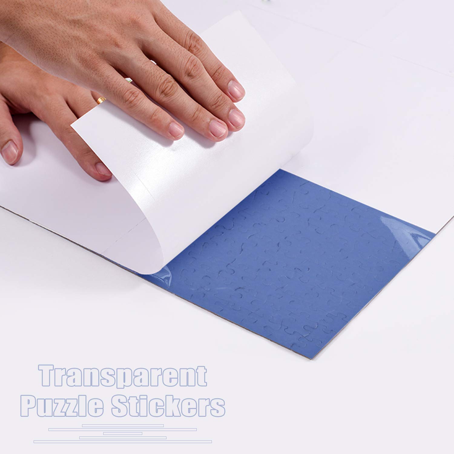 Preserve 8 X 1000 Piece Puzzle Glue Sheets - 32 Clear Peel & Stick Puzzle Saver Sheets for Adults & Kids | No Mess Adhesive | Perfect for Framing, Displaying & Protecting Finished Puzzles
