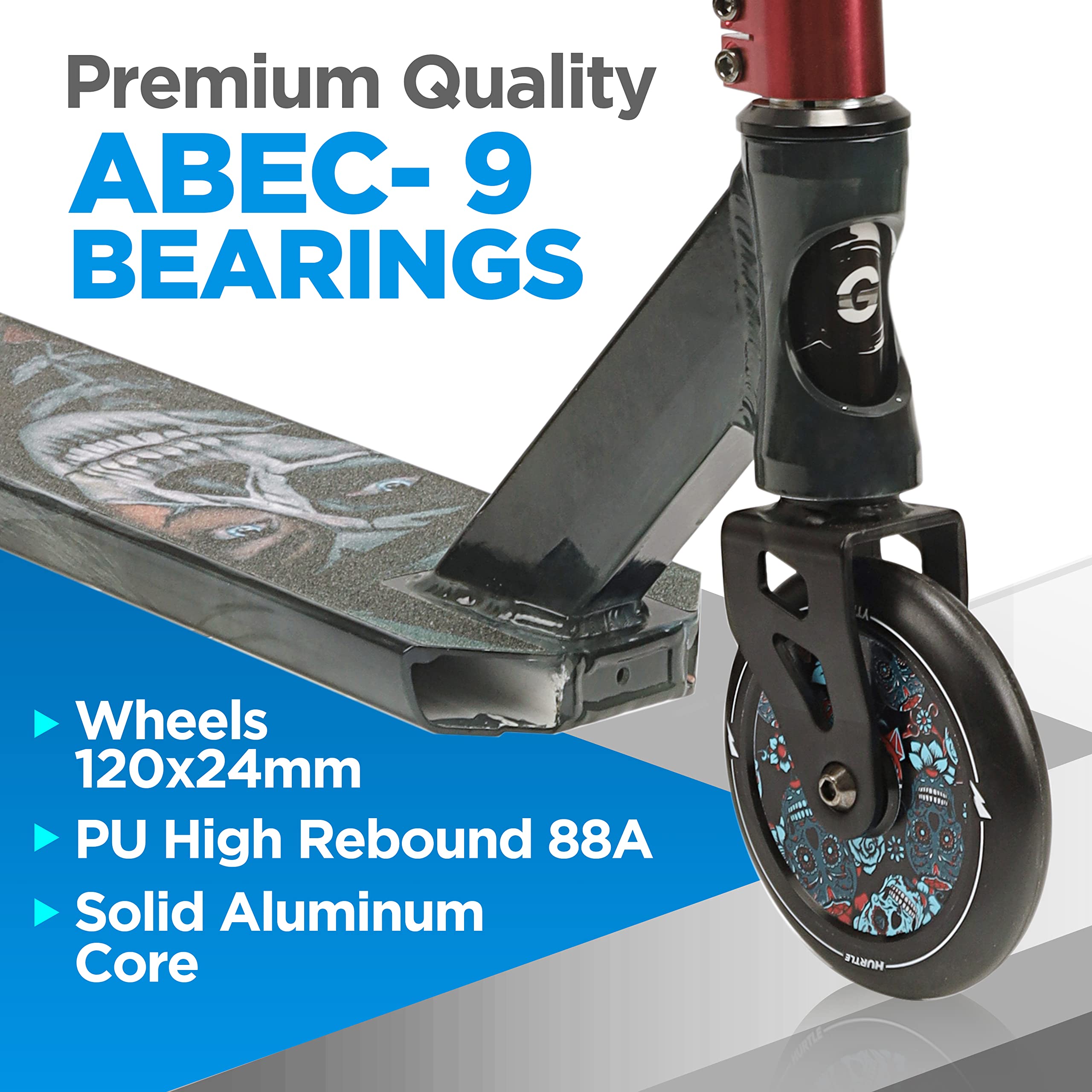 Premium Electric Scooter for Adults - 350W/500W Motor, 30 Mile Range, 18 MPH Speed - 8.5