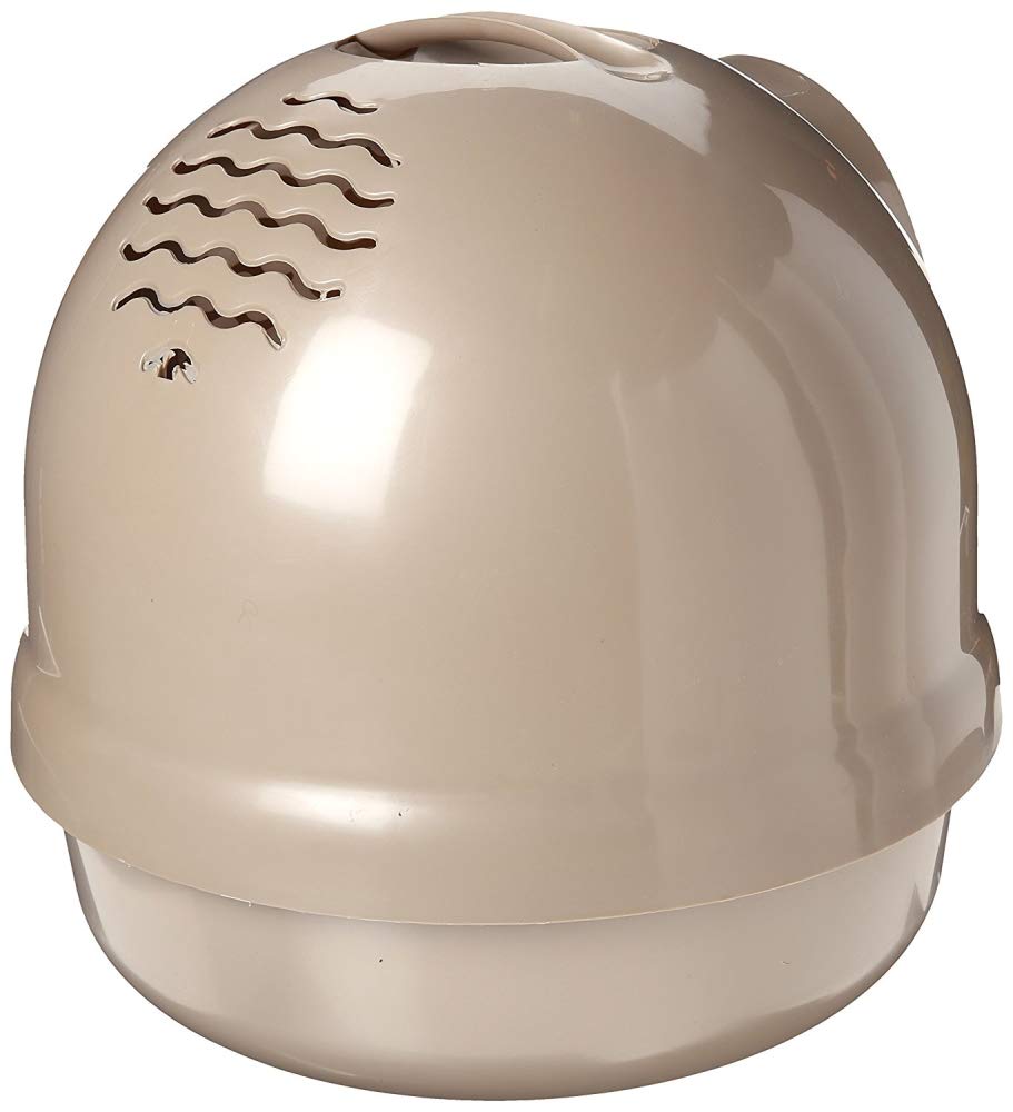 Petmate Booda Dome Cat Litter Box - White, Enclosed Design for Odor Control & Privacy, Perfect for Small Spaces & Multi-Cat Homes