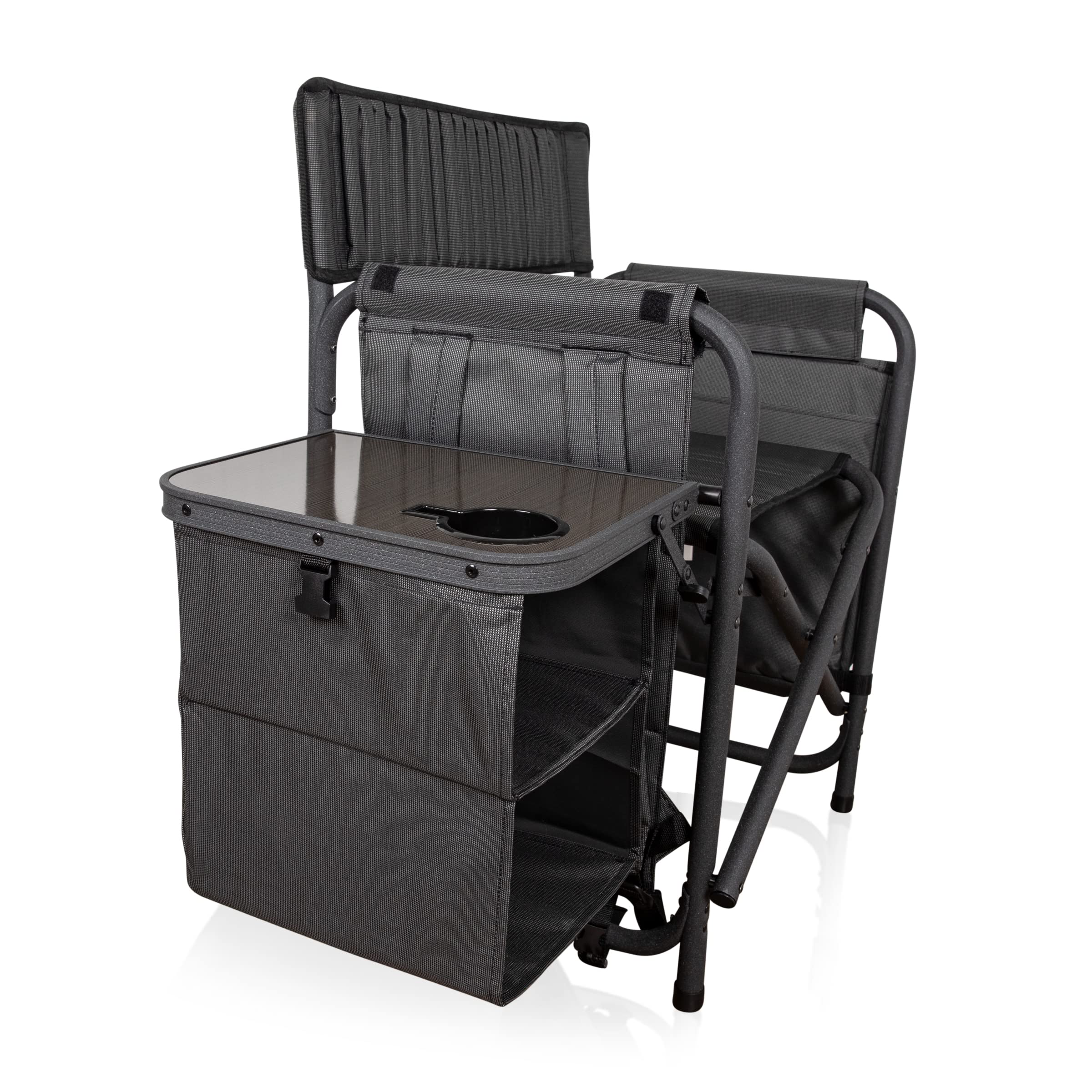 PICNIC TIME Fusion Camping Chair with Side Table & Soft Cooler - Portable Folding Beach Chair for Adults, Outdoor Lawn Chair - Perfect for Camping, Beach, Backyard & Picnic