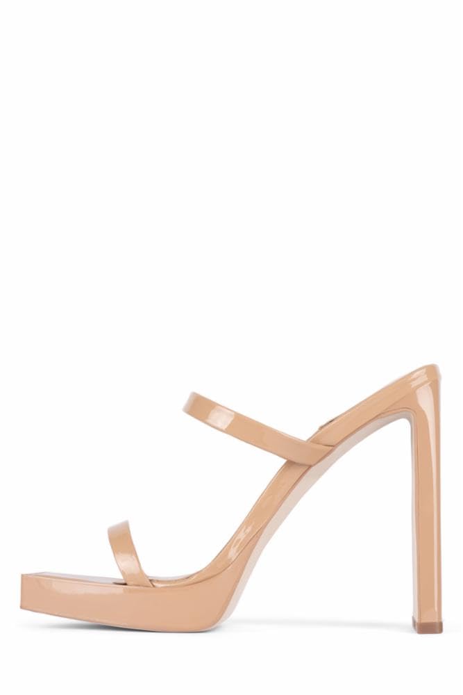 Jeffrey Campbell Hustler Heels - Black Patent Leather High Heels for Women | Fashion Party & Evening Wear Shoes