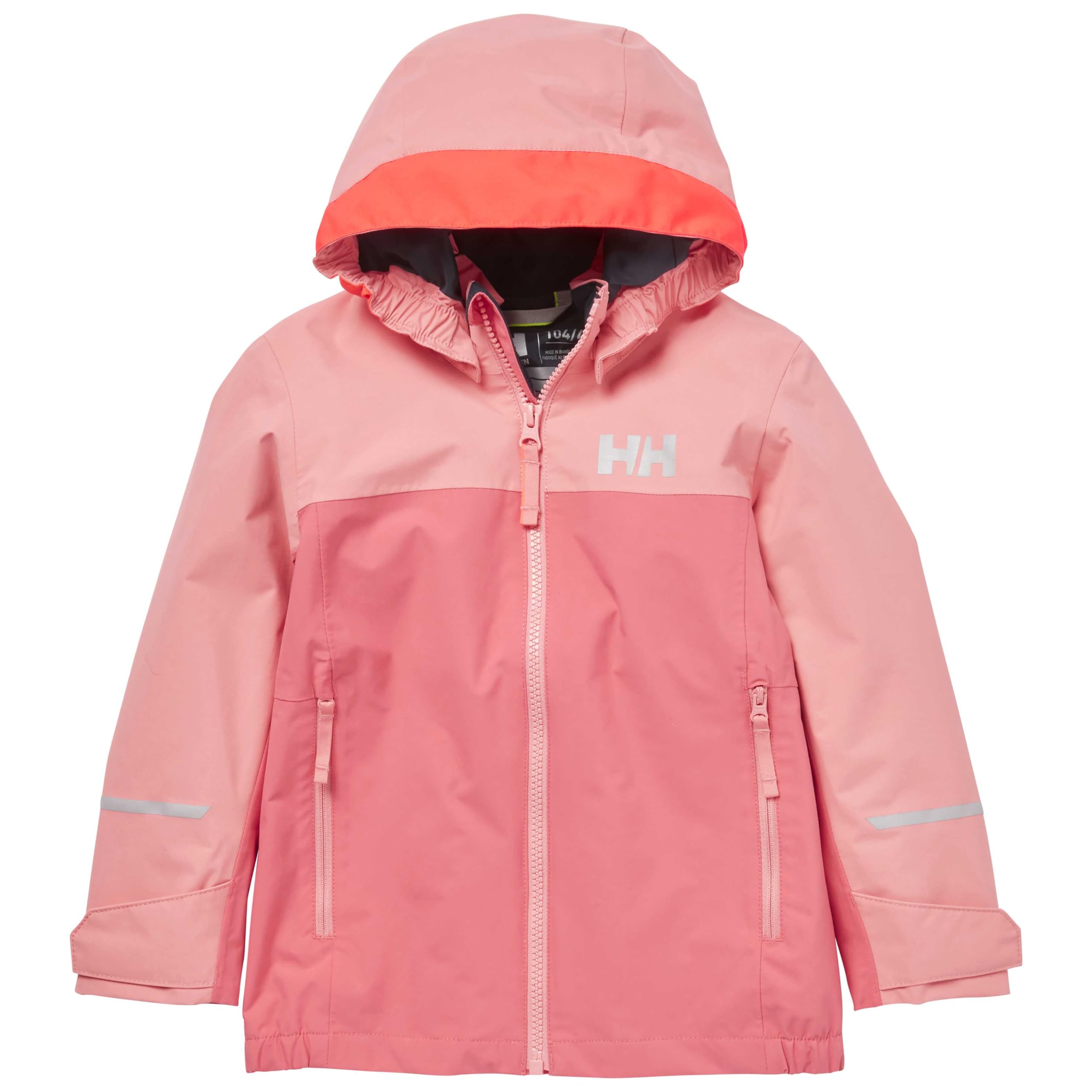 Helly-Hansen Unisex Kids Waterproof Rain Jacket - Windproof & Breathable Outdoor Shell for Boys & Girls - Perfect for Hiking, Camping & School Activities