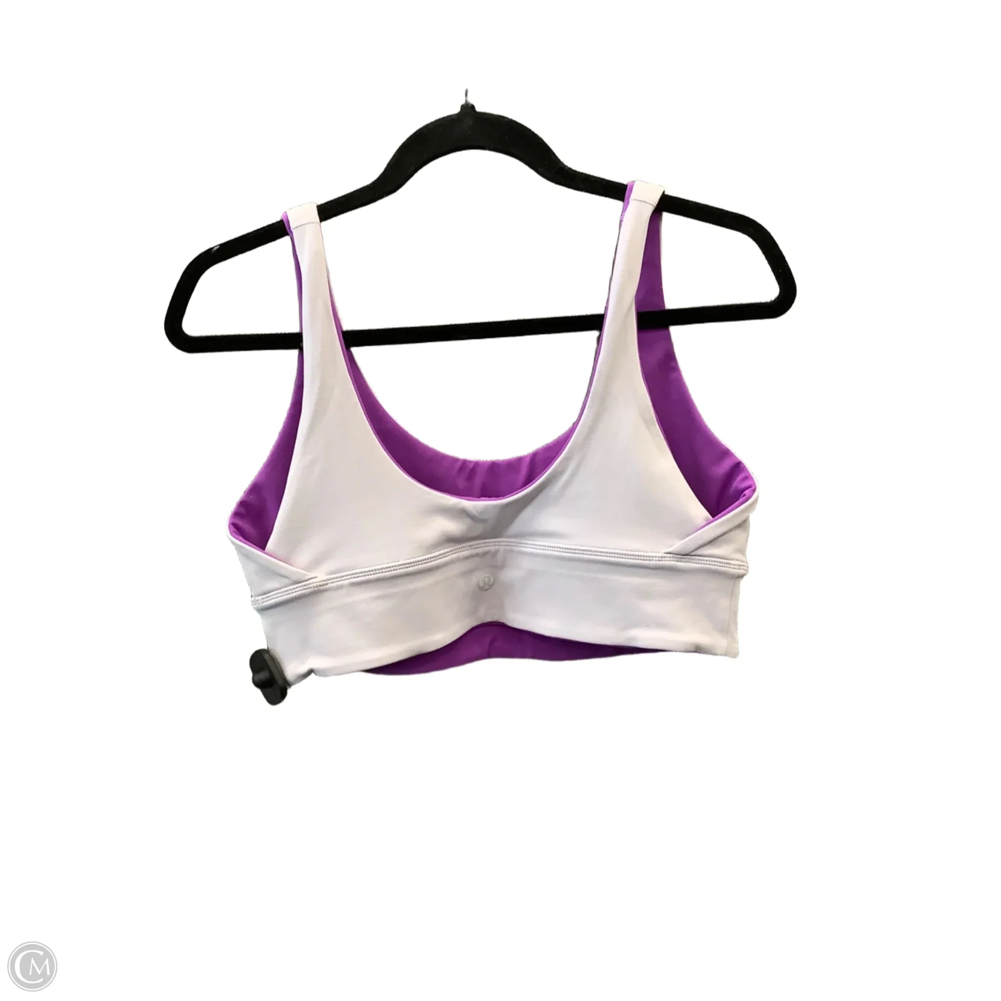 Lululemon Purple Athletic Sports Bra Size 12 - High Support Workout Top for Running, Yoga & Gym