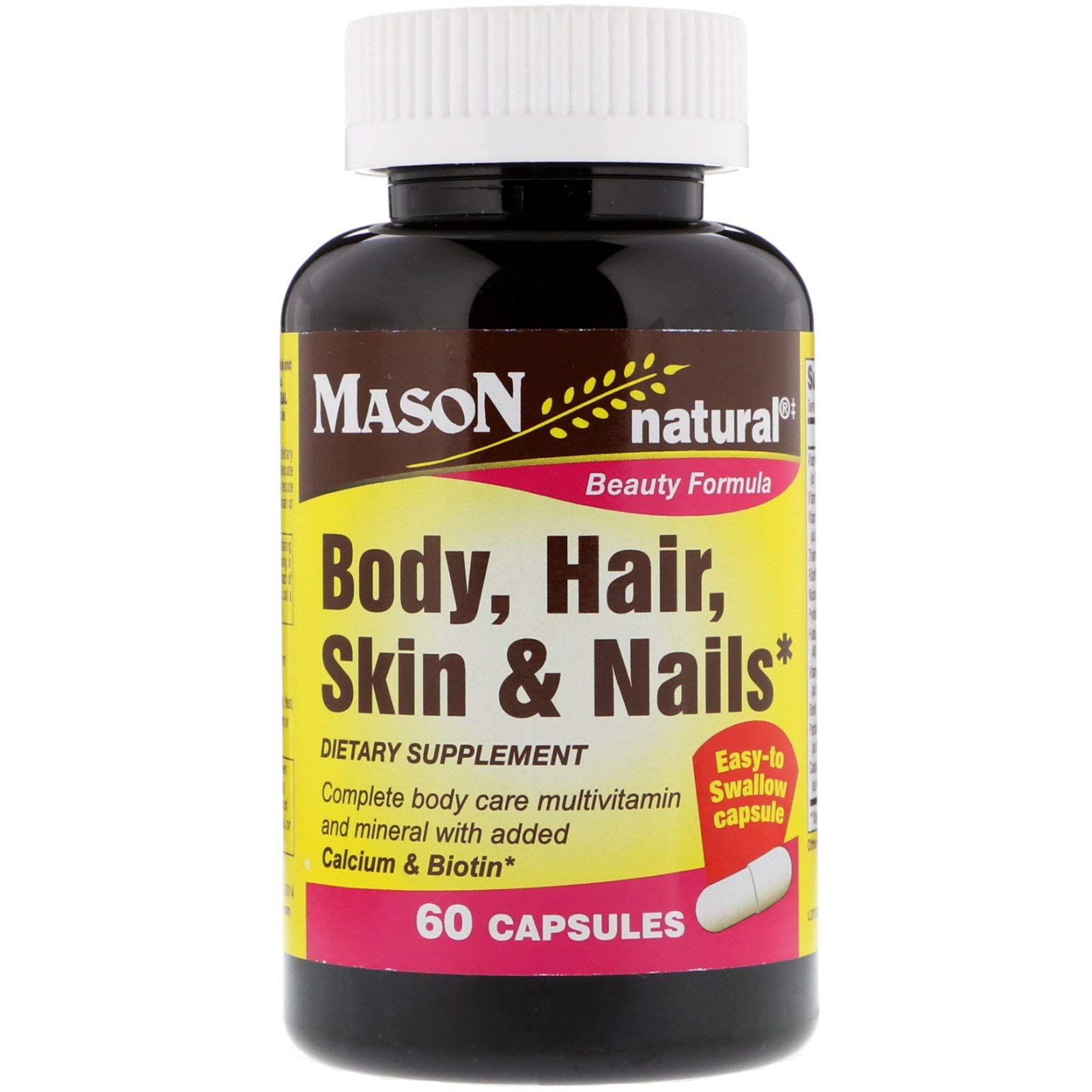 Premium Biotin Supplement for Healthy Hair, Skin & Nails - Supports Growth & Strength for Men & Women - Perfect for Daily Beauty & Wellness Routine