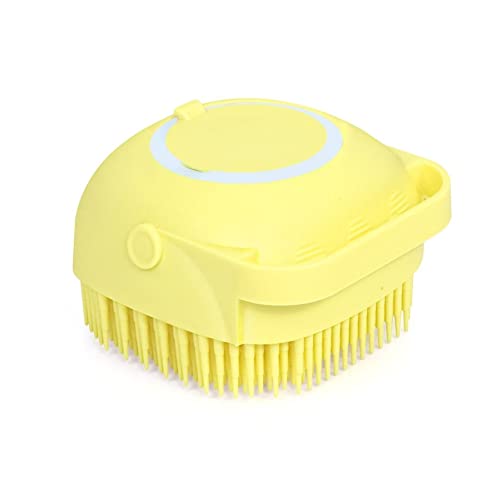 Ekdant Silicone Massage Bath Brush for Hair, Scalp & Body Cleaning | Exfoliating Scrubber & Massager with Soap Dispenser | Perfect for Shower, Bath & Spa Relaxation