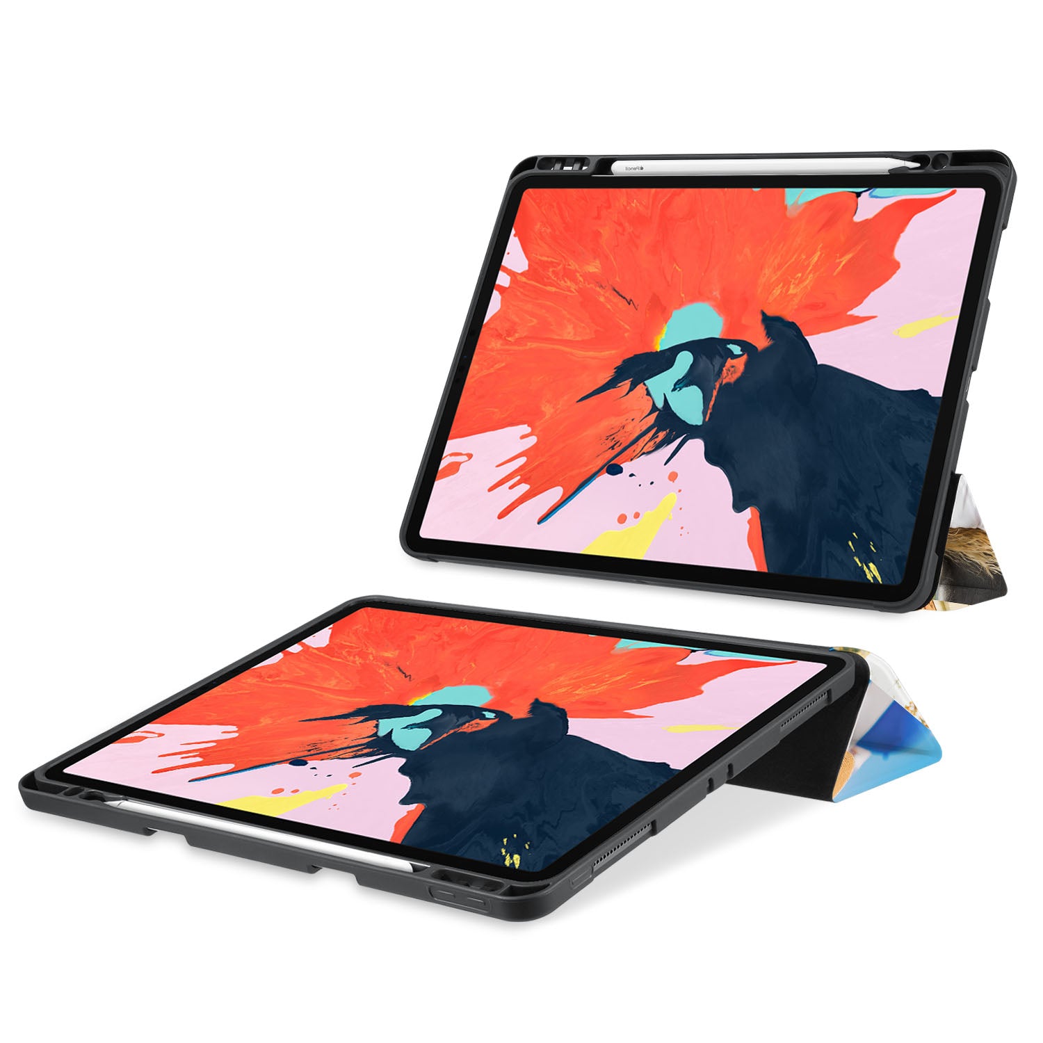 Premium iPad Case with 8 Photo Slots - Durable Protective Cover for iPad 6/7/8/9/10 - Perfect for Family Photos, Travel Memories & Personalization