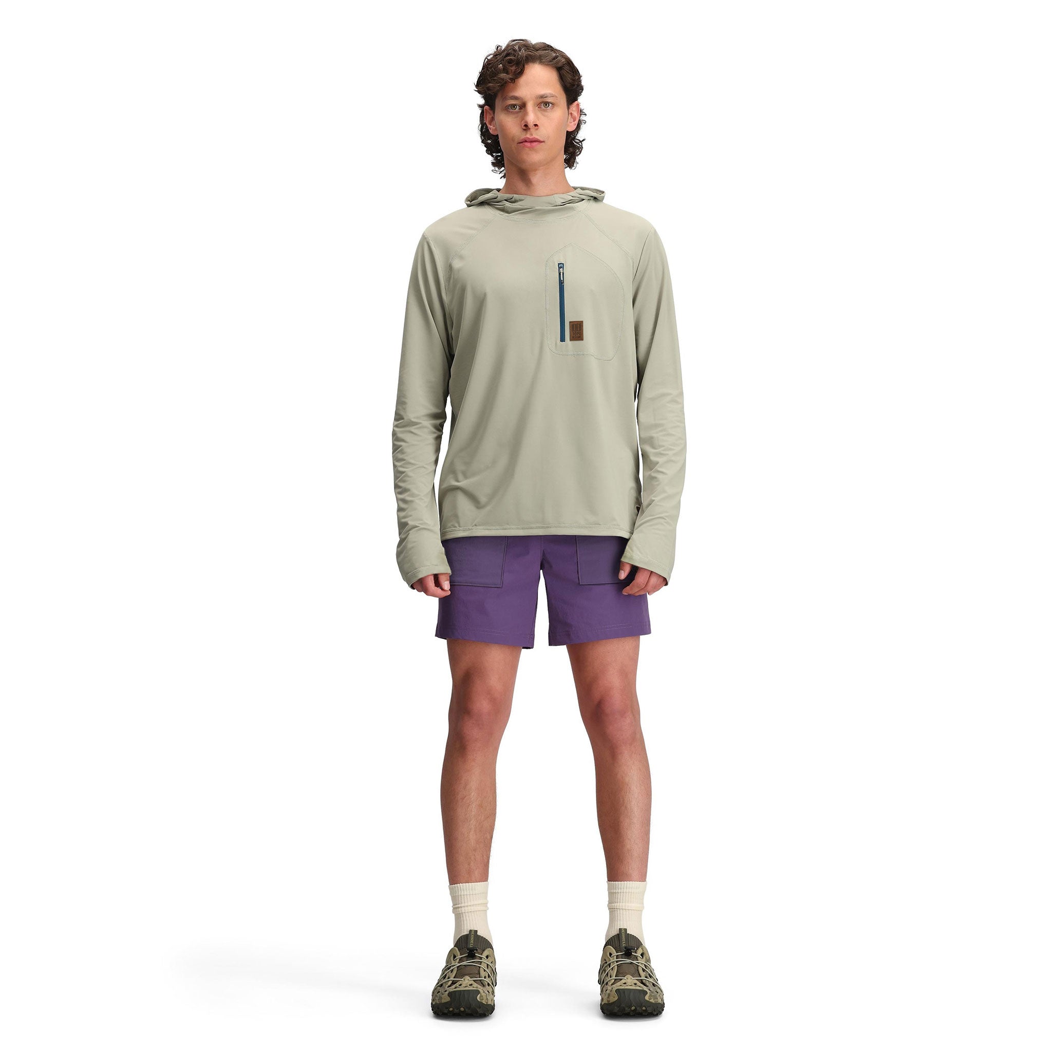 Men's Sun Hoodie UPF 50+ UV Protection Lightweight Breathable Outdoor Hiking Running Fishing Shirt - Perfect for Summer Sports & Active Lifestyle