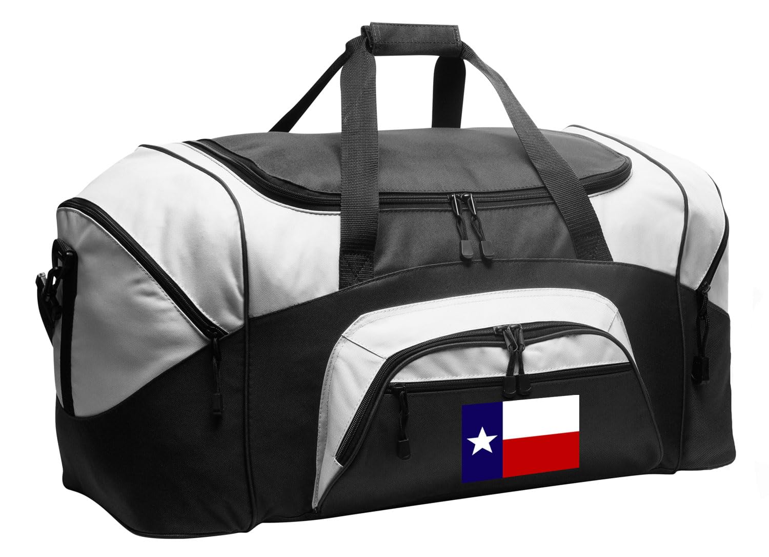 **Large Texas Flag Duffel Bag - Durable Gym Bag, Travel Suitcase for Men & Women - Perfect for Workouts, Travel & Outdoor Adventures**