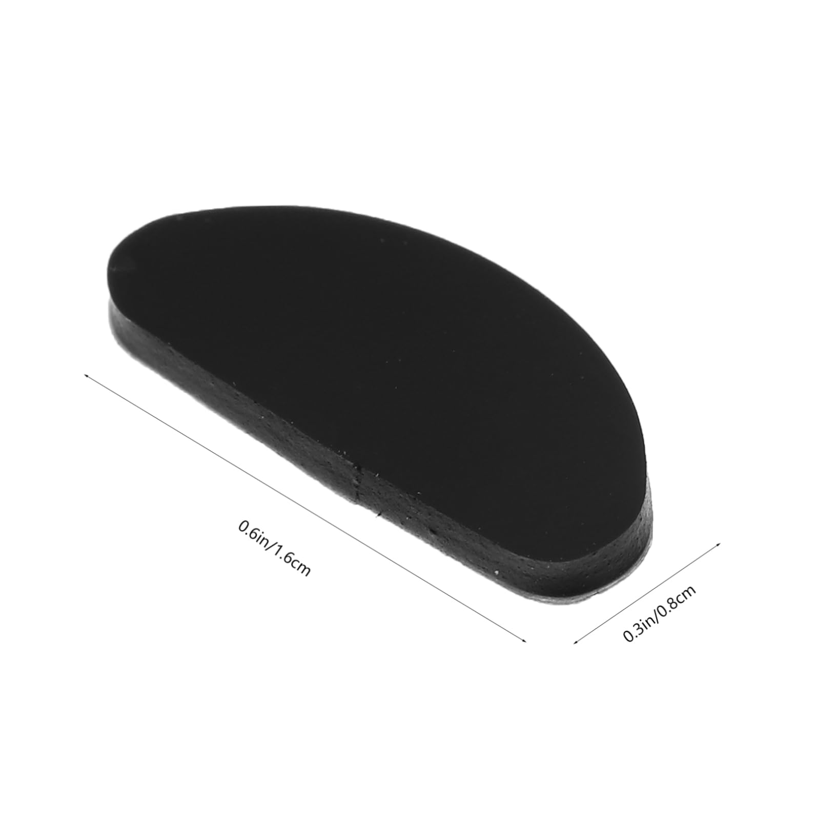Outanaya 30PCS Silicone Nose Pads for Glasses & Sunglasses - Soft Replaceable Eyewear Nose Pads Accessories - Comfortable Anti-Slip Nose Cushions for All-Day Wear - Perfect for Reading, Driving, Sports & Outdoor Activities - Fits Most Eyeglass Frames