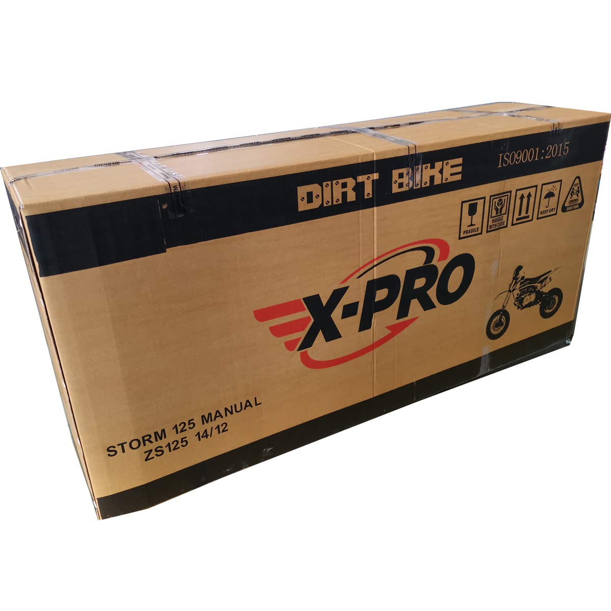X-PRO Storm 125cc Kids Dirt Bike with Zongshen Engine | 4-Speed Manual Transmission | 14