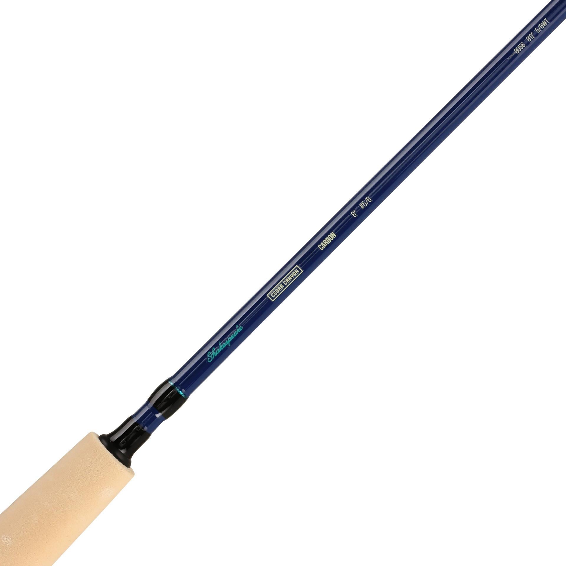 Premium Cedar Canyon™ Carbon Fly Fishing Rod - Lightweight & Durable for Trout, Bass & Salmon - Perfect for Freshwater & Saltwater Fly Fishing Adventures
