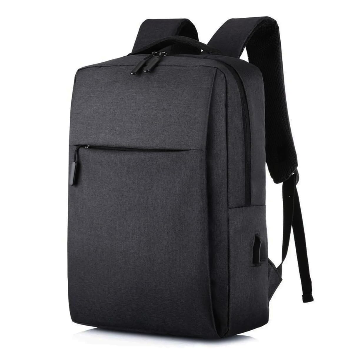 Pevita 15.6 Inch Slim Waterproof Laptop Backpack with USB Charging Port - Business Travel Backpack for Men & Women - Perfect for Work, School & Commuting