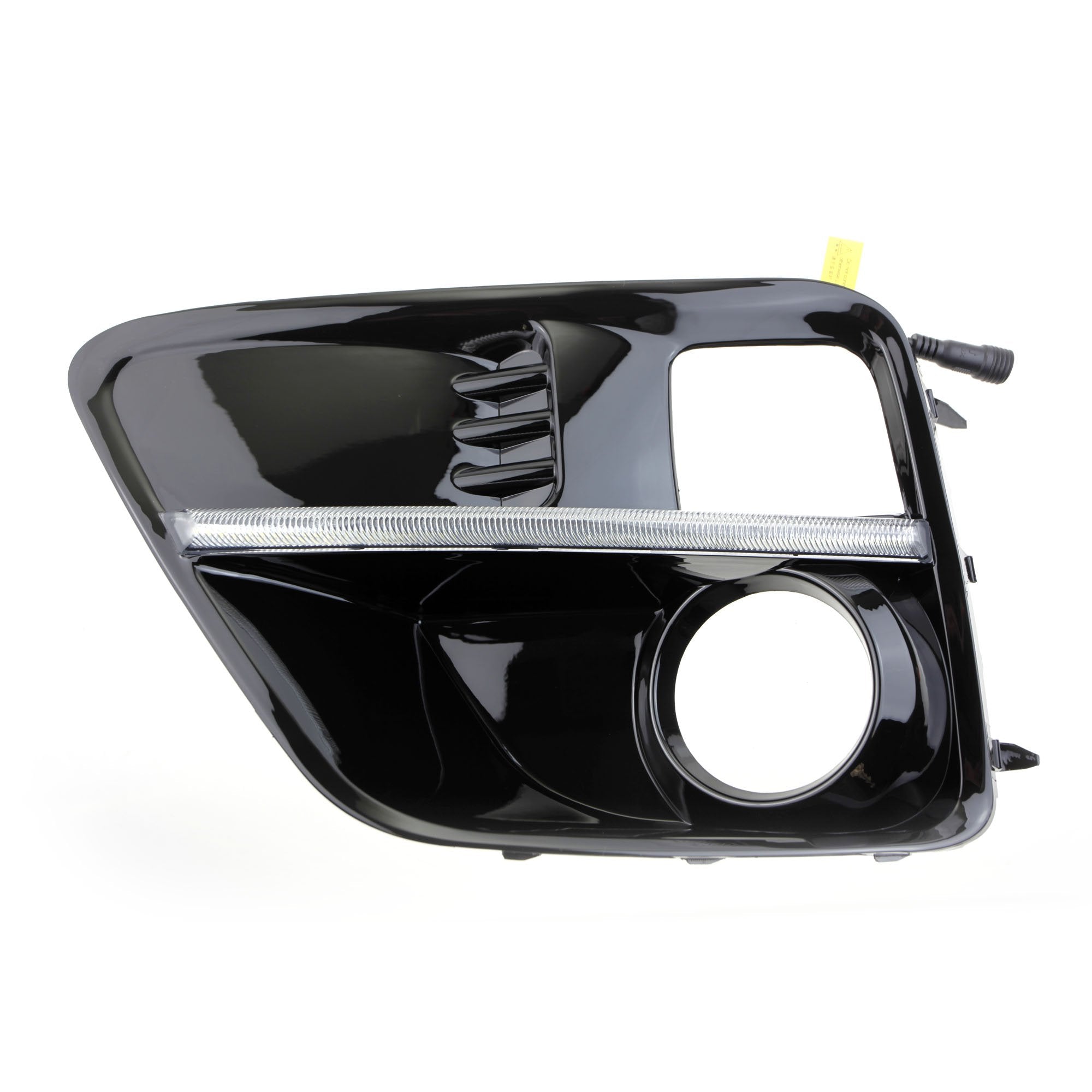 JDM WRX S4 Style DRL Fog Lamp Bezels for 2015-2017 Subaru WRX/STI - Upgrade Your Headlights for Enhanced Night Driving & Style