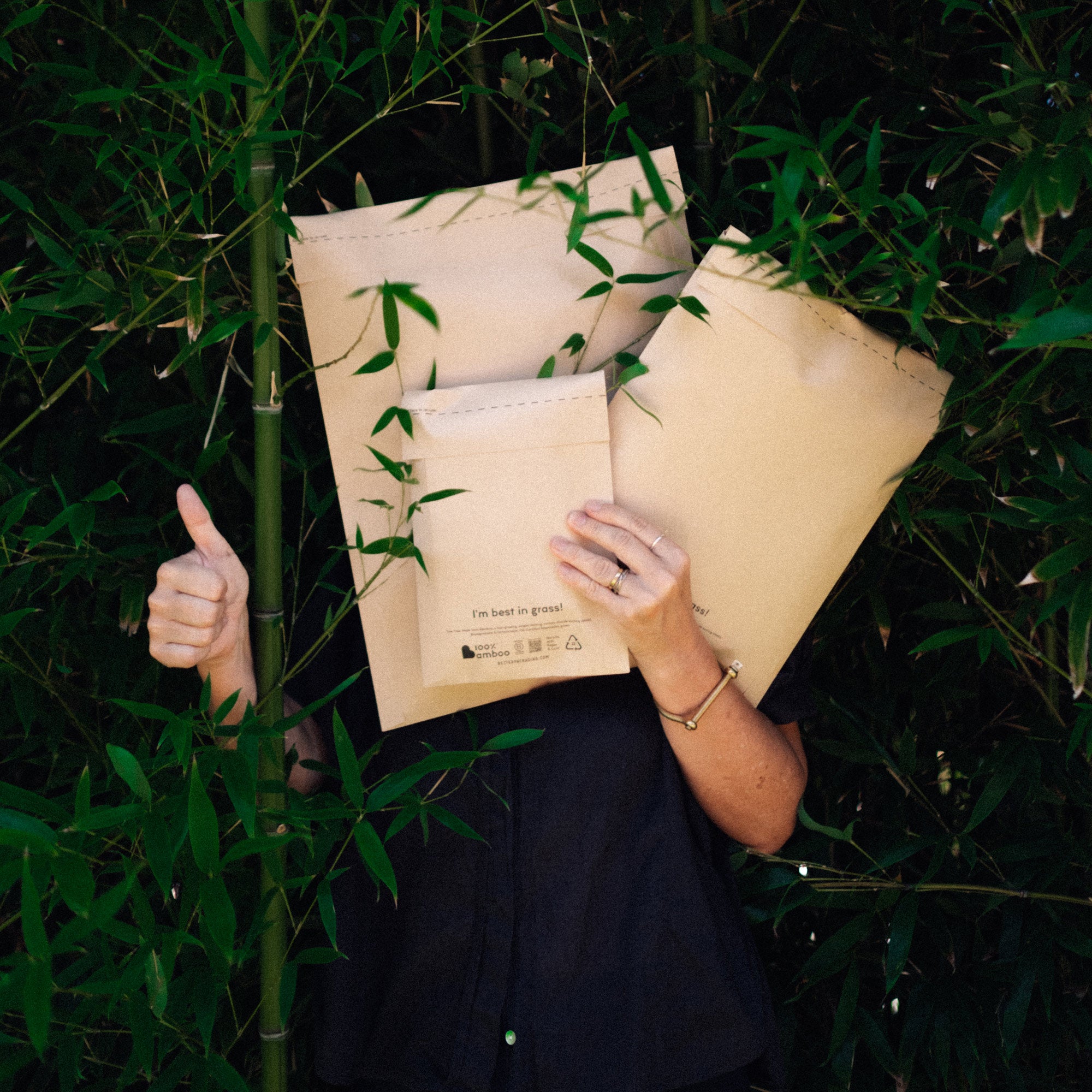 Eco-Friendly Bamboo Envelopes - Sustainable & Biodegradable Mailing Solution for Greener Packaging | Perfect for Wedding Invitations, Business Mailers & Eco-Conscious Shipping