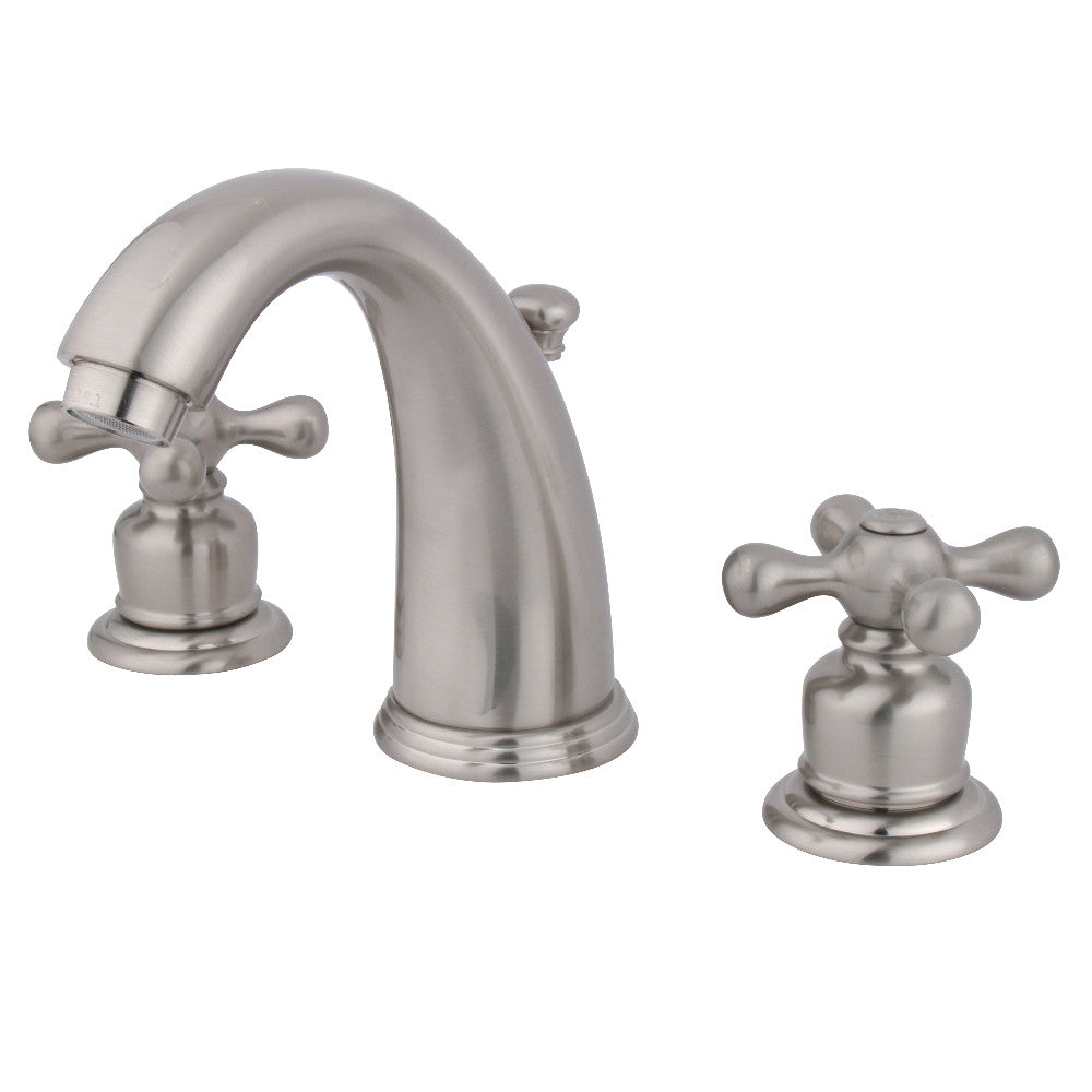 Kingston Brass GKB981AX Widespread Bathroom Faucet - 8 Inch Centers, Oil Rubbed Bronze Finish, High Arc Spout - Perfect for Modern Bathroom Vanities and Powder Rooms