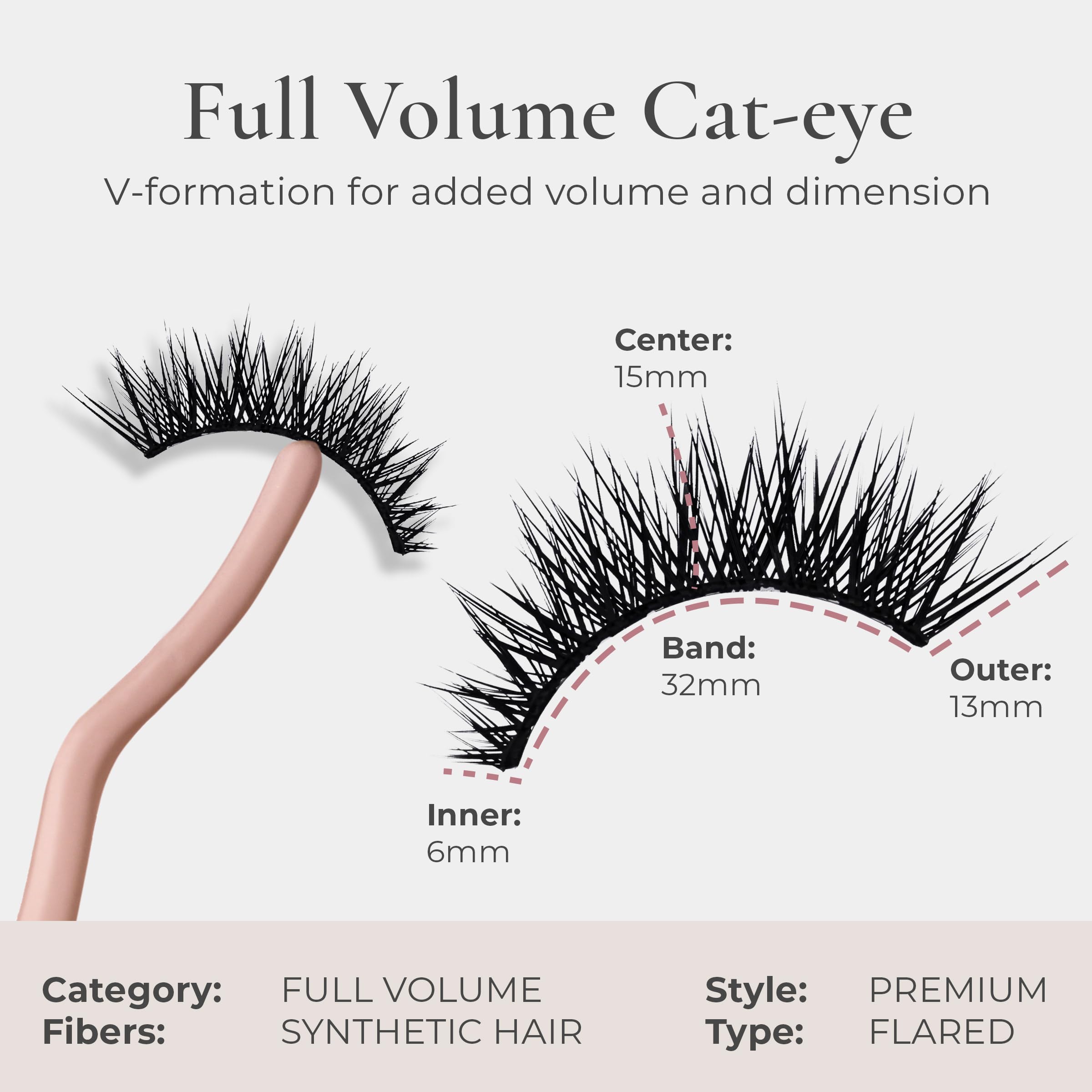 House of Lashes Iconic 3-Pack - Dramatic Eye Makeup for Parties & Events