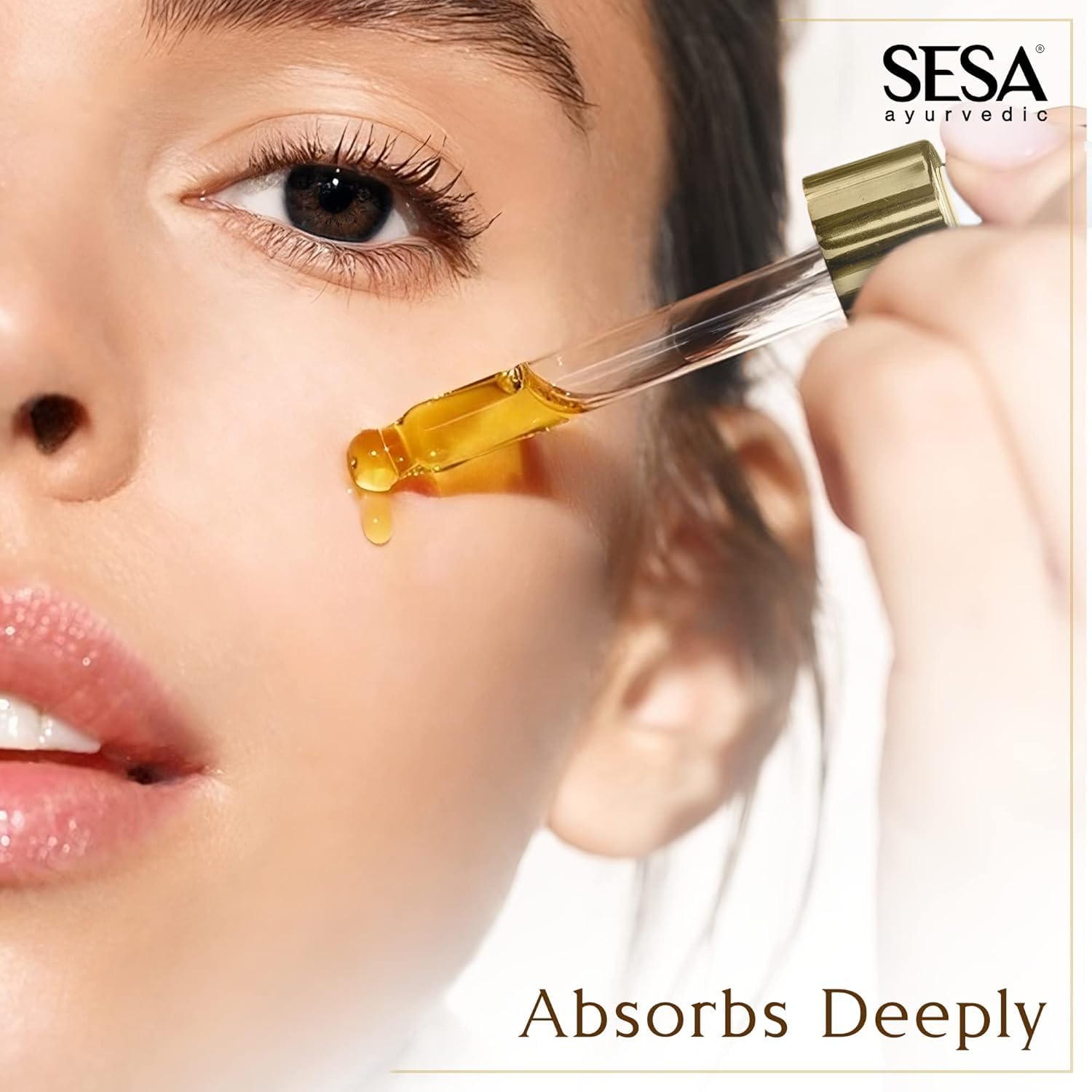 **SESA Kumkumadi Face Oil 15ml – 100% Pure Kumkumadi Tailam for Radiant, Glowing Skin | Repairs Dull & Damaged Skin | Deep Moisturization | Dermatologically Tested | All Skin Types | Perfect for Nighttime Skincare & Anti-Aging Routine**
