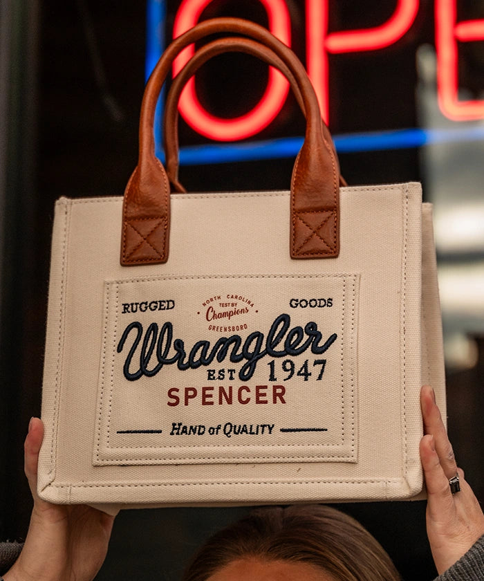 Wrangler Canvas Crossbody Bag Set for Women & Men - Durable & Stylish Shoulder Bag - Perfect for Travel, Hiking & Everyday Use